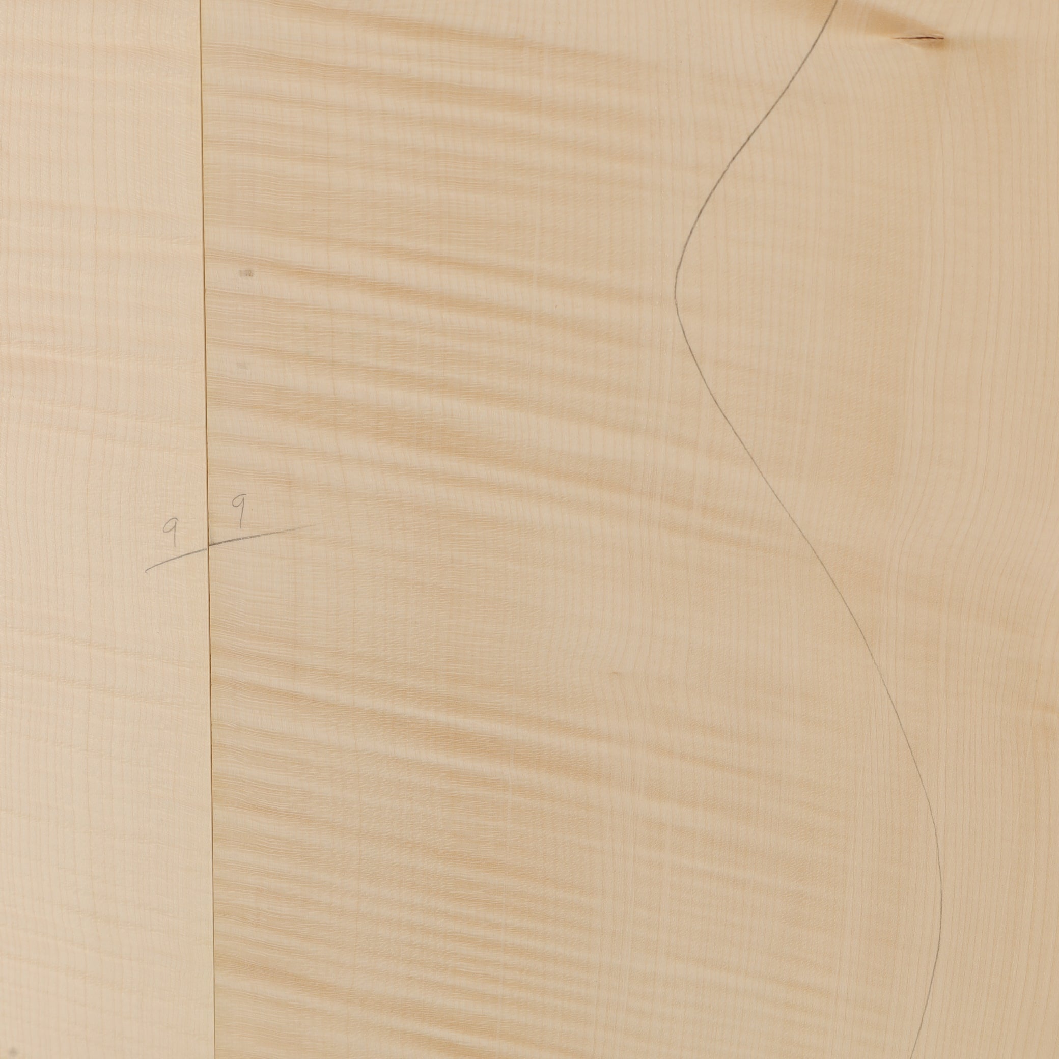 Maple Set (Back/Sides) for Archtop Guitar (no. 3035)