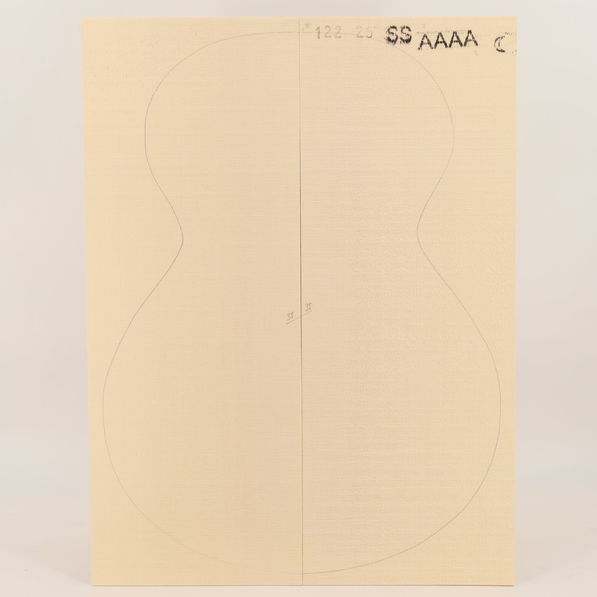 Fichtendecke für Steelstring Gitarre AAAA (Nr. 3101)