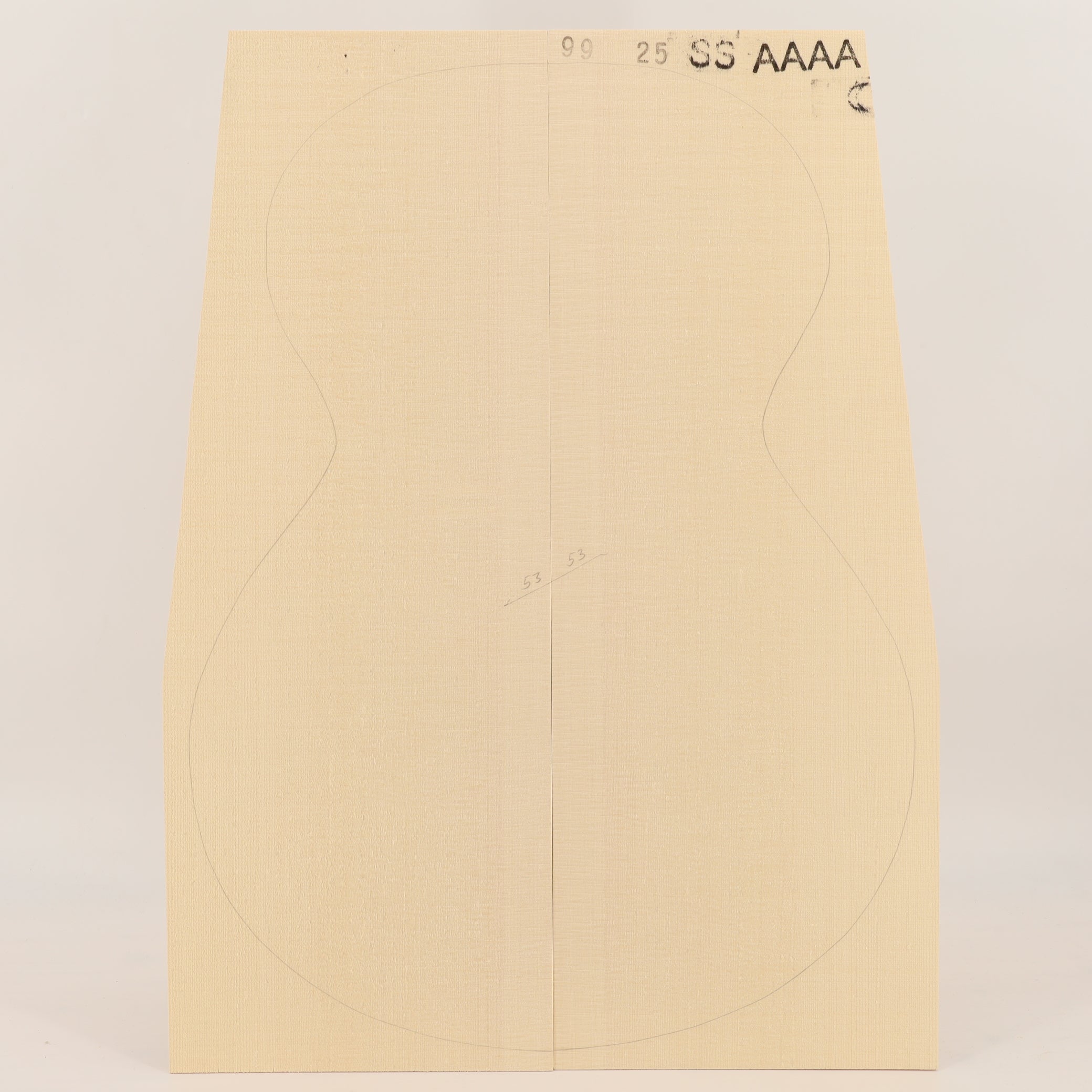 Spruce Top for Steel String Guitar AAAA (no. 3104)