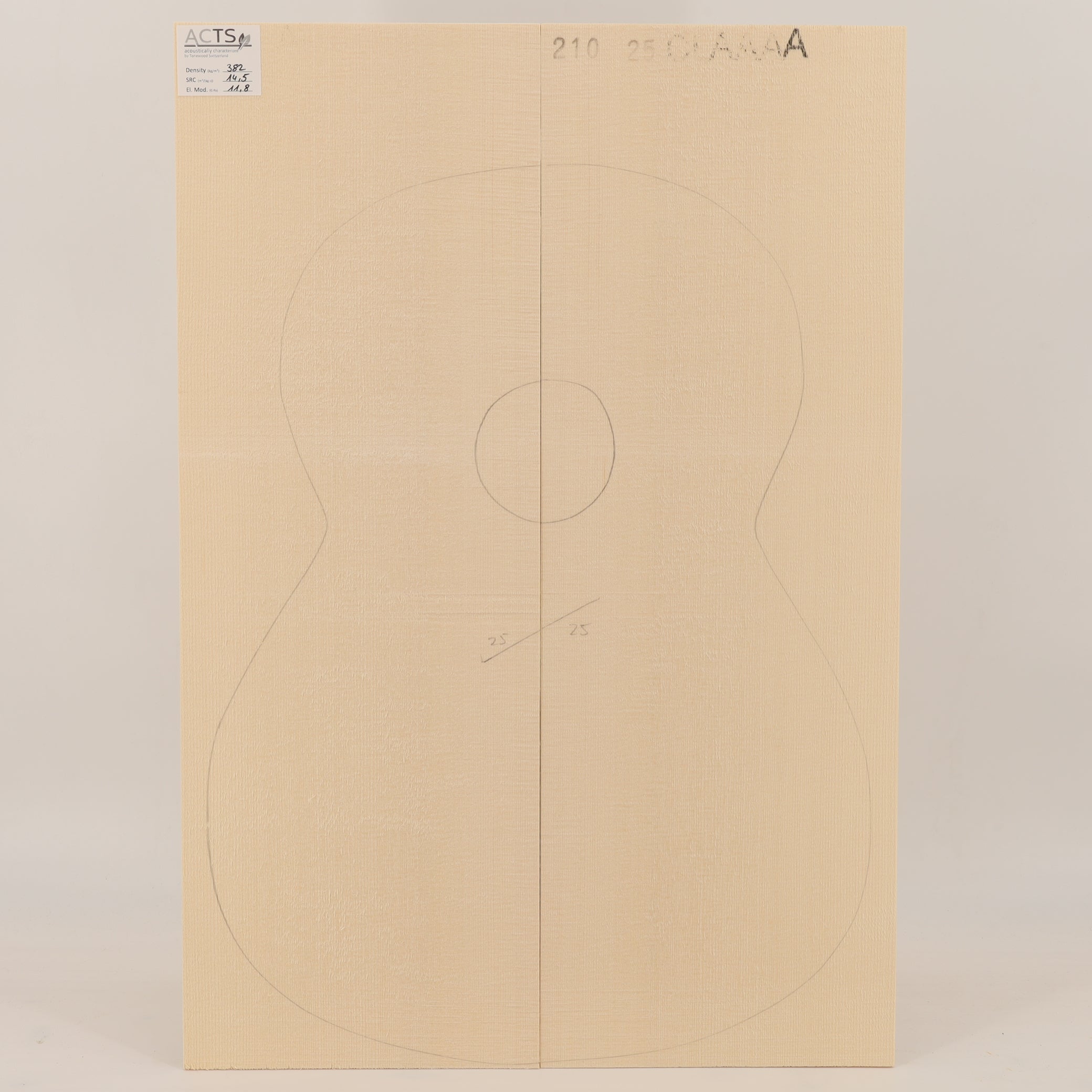 ACTS Spruce Top for Classical Guitar AAAA (no. 3148)