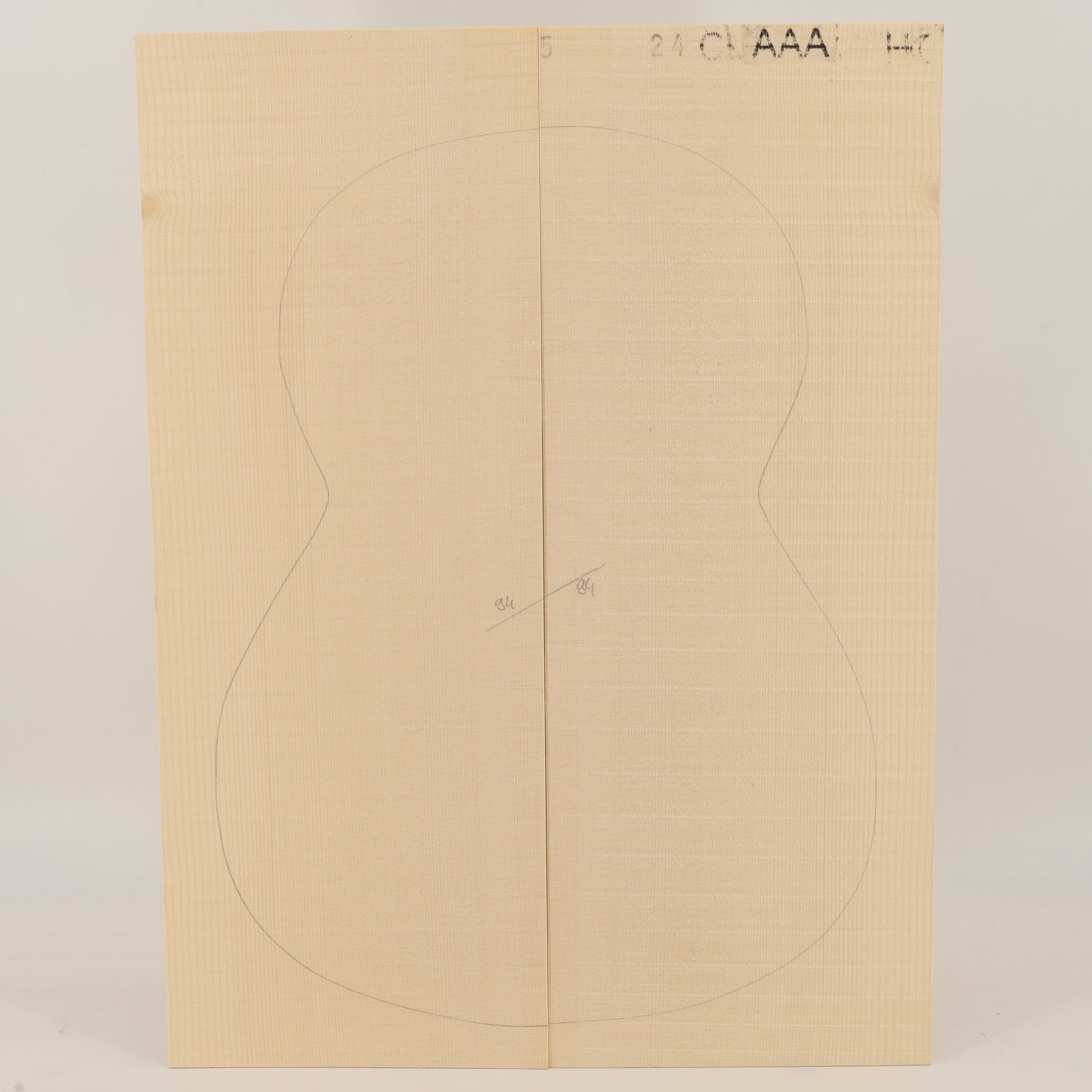 Fichtendecke für klassische Gitarre AAA (Nr. 3149)