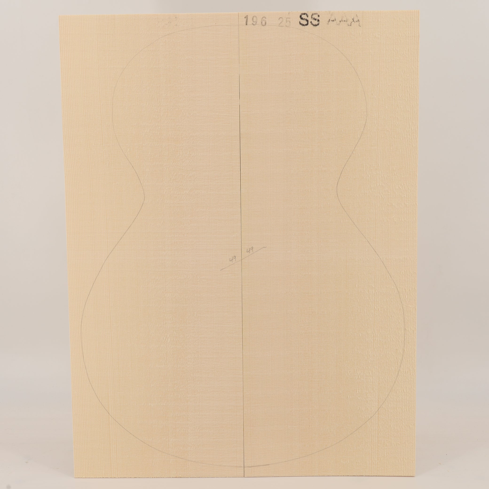 Spruce Top for Steel String Guitar AAA (no. 3186)