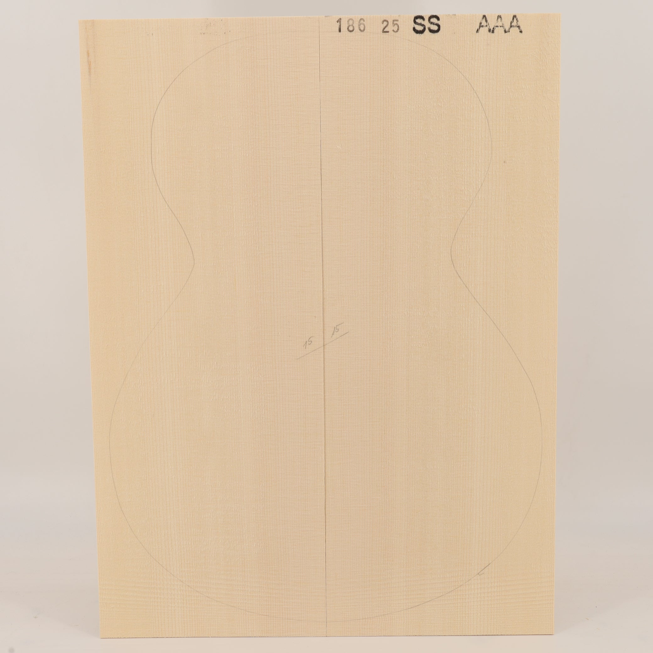 Fichtendecke für Steelstring Gitarre AAA (Nr. 3187)
