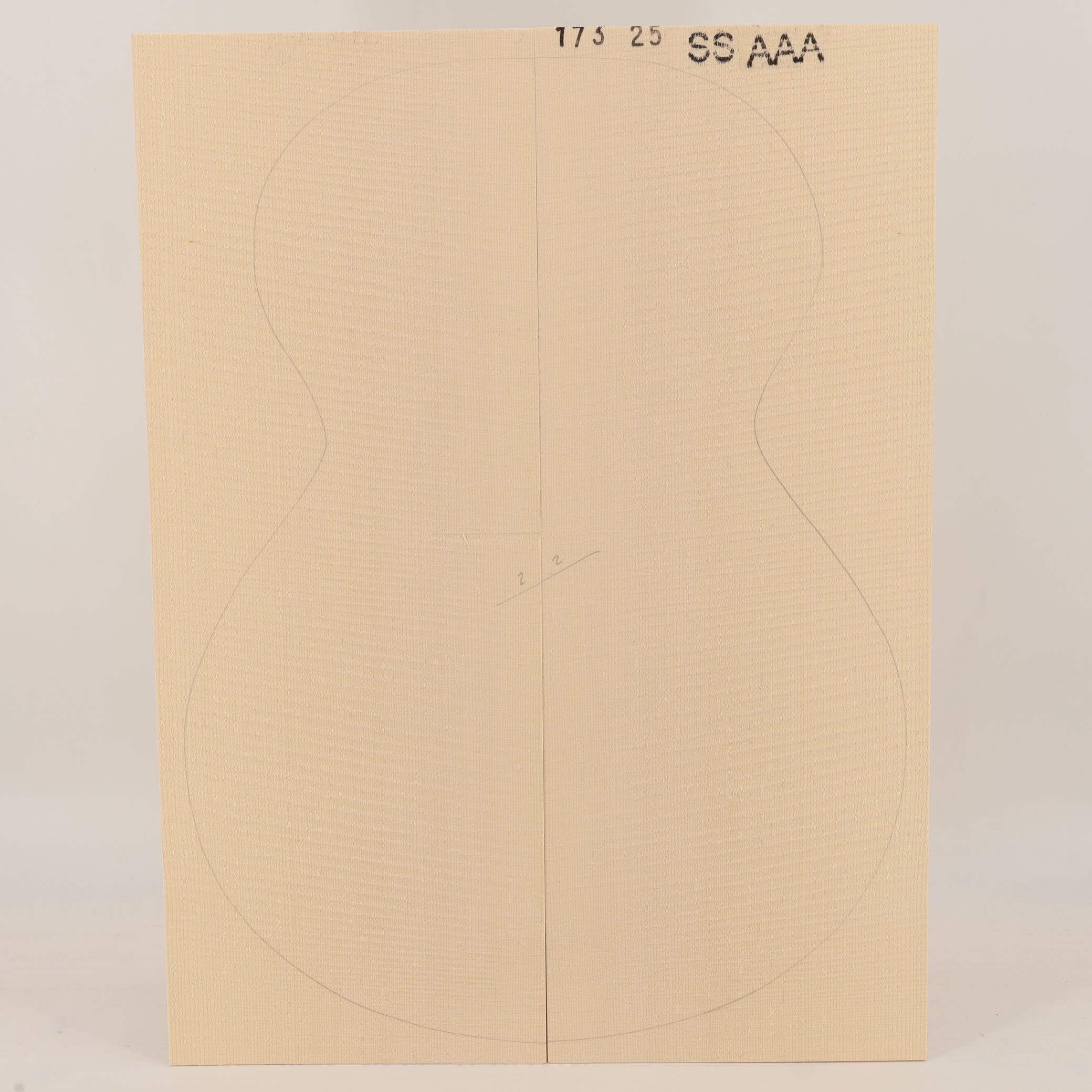 Spruce Top for Steel String Guitar AAA (no. 3193)