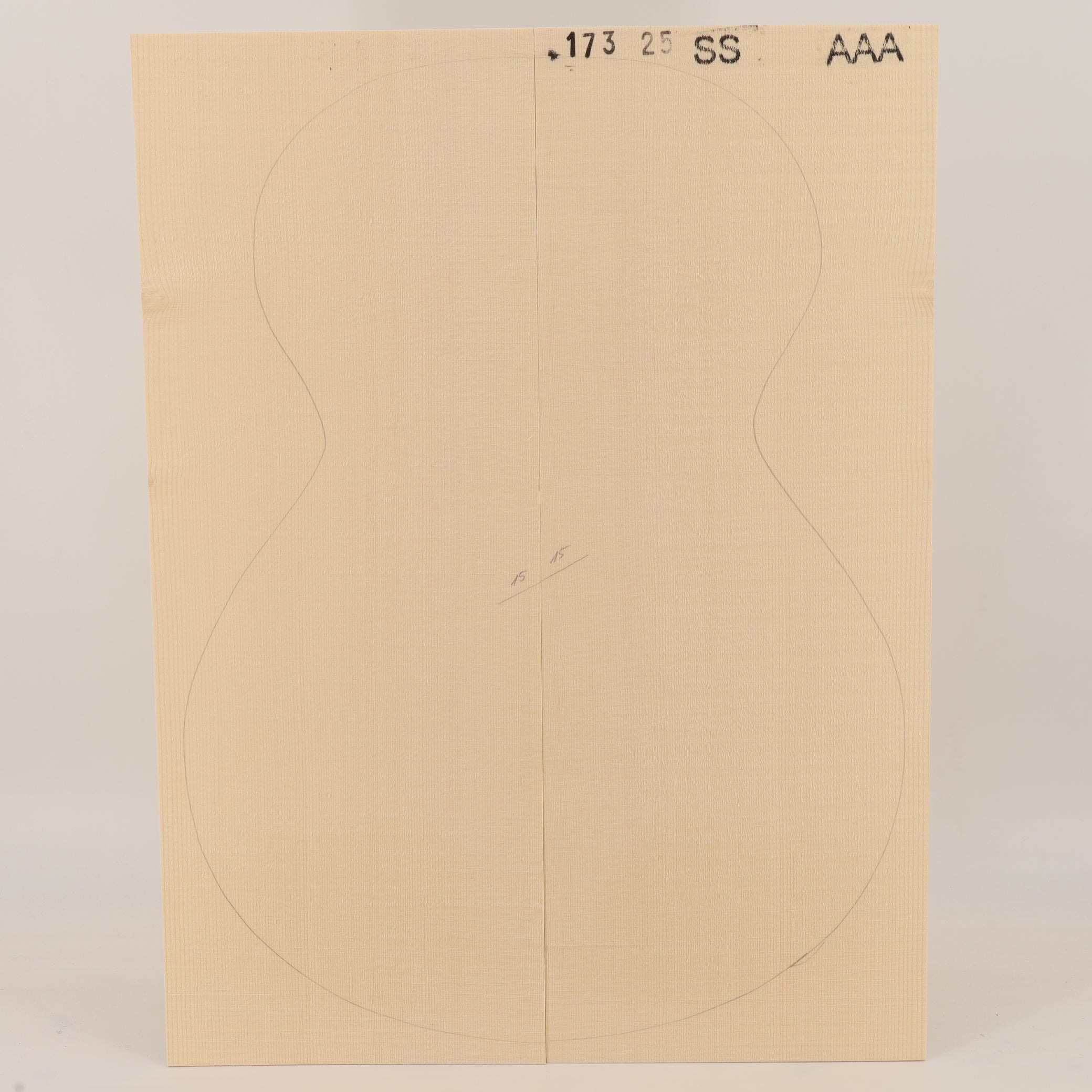 Fichtendecke für Steelstring Gitarre AAA (Nr. 3194)
