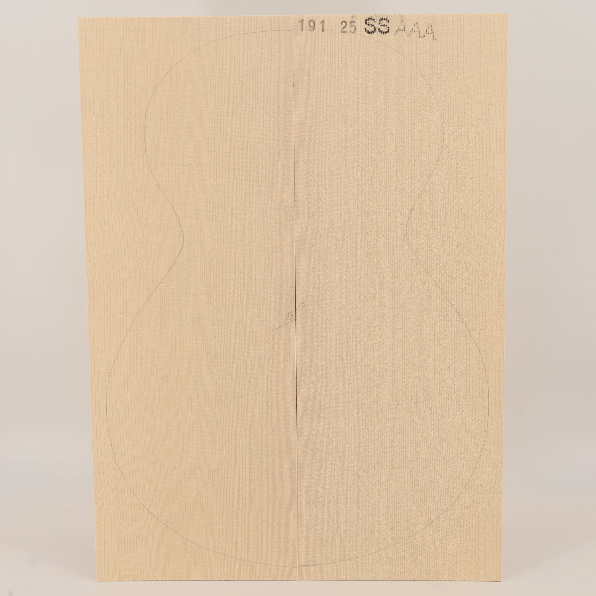 Fichtendecke für Steelstring Gitarre AAA (Nr. 3202)