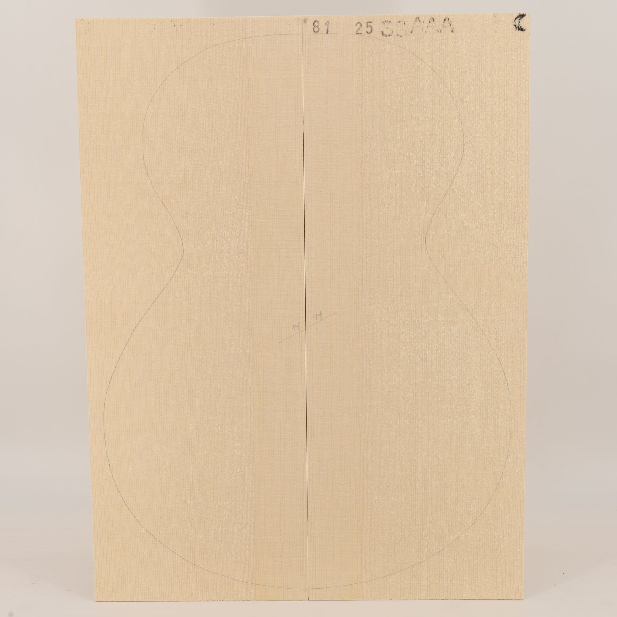 Spruce Top for Steel String Guitar AAA (no. 3207)