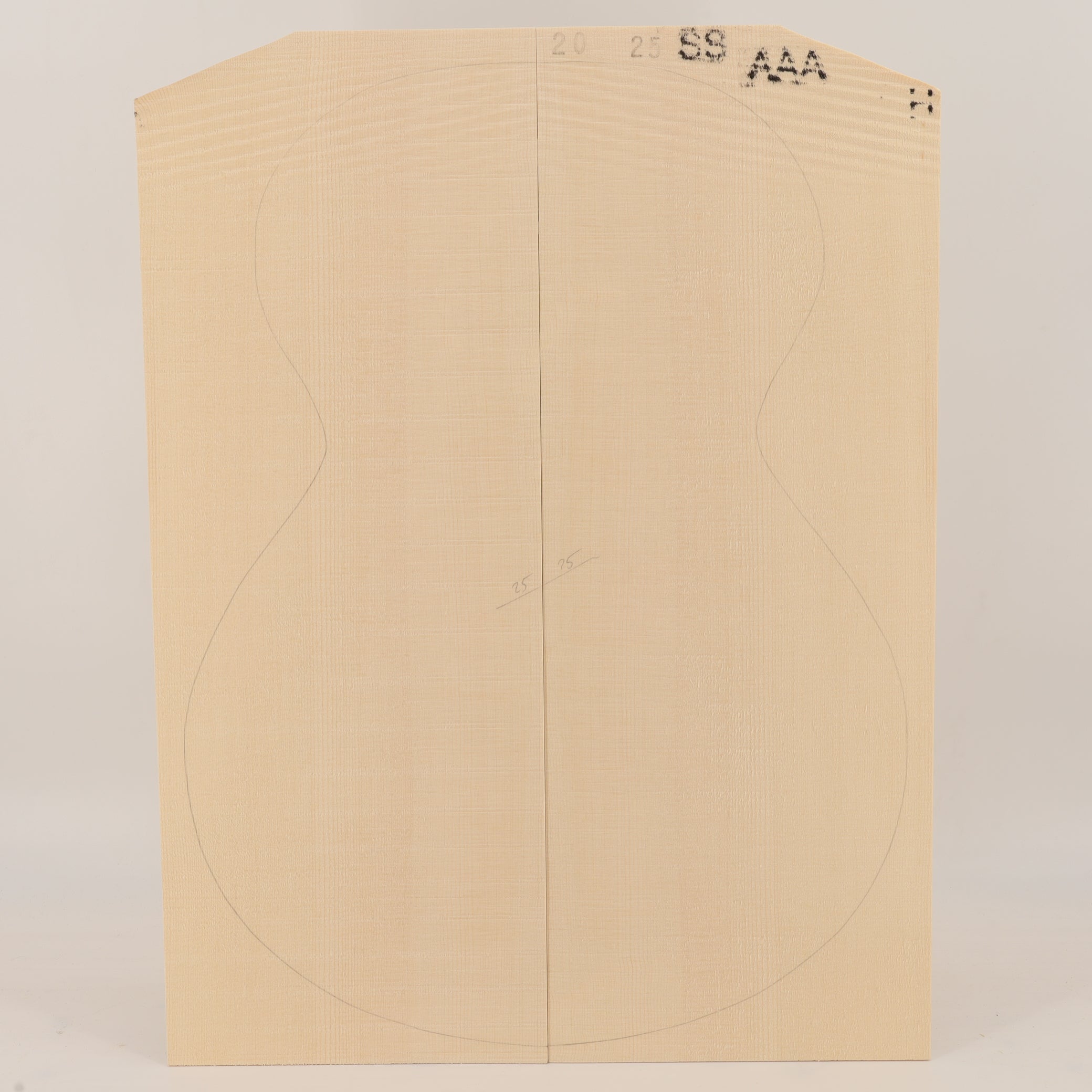 Spruce Top for Steel String Guitar AAA (no. 3212)