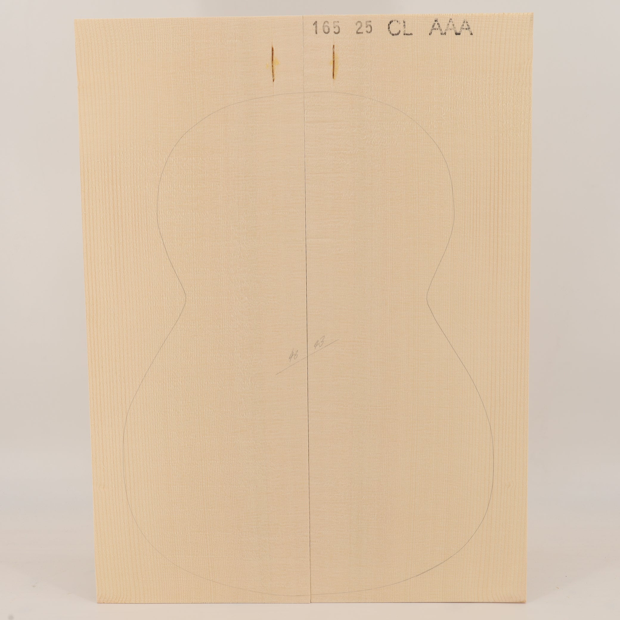 Spruce Top for Classical Guitar AAA (no. 3213)