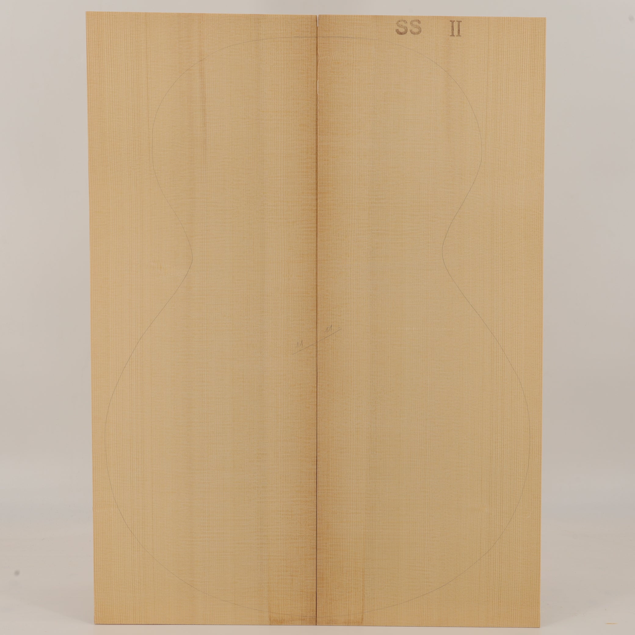 Thermo Fichtendecke für Steelstring Gitarre II (Nr. 3340)