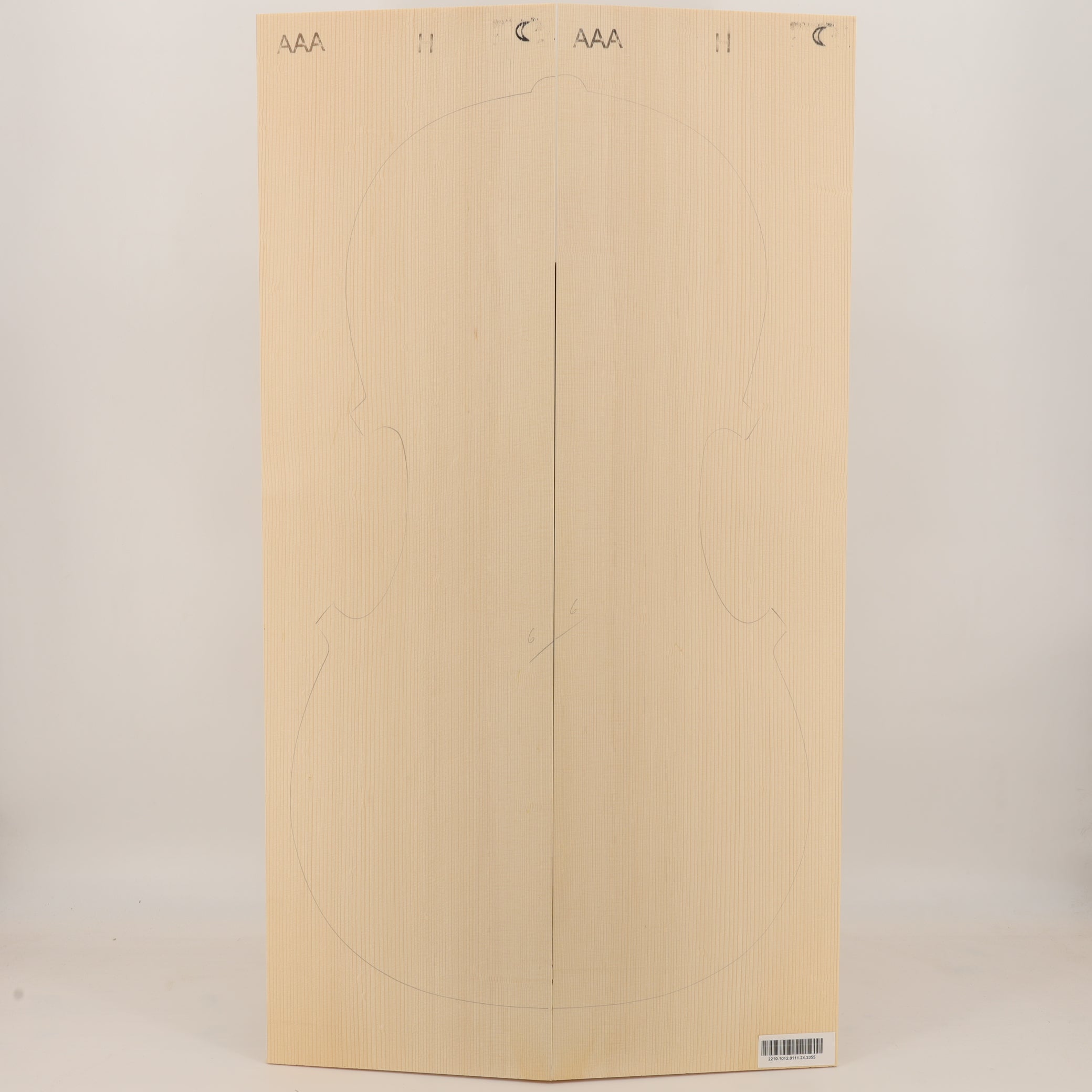 Spruce Top for Cello AAA (no. 3355)