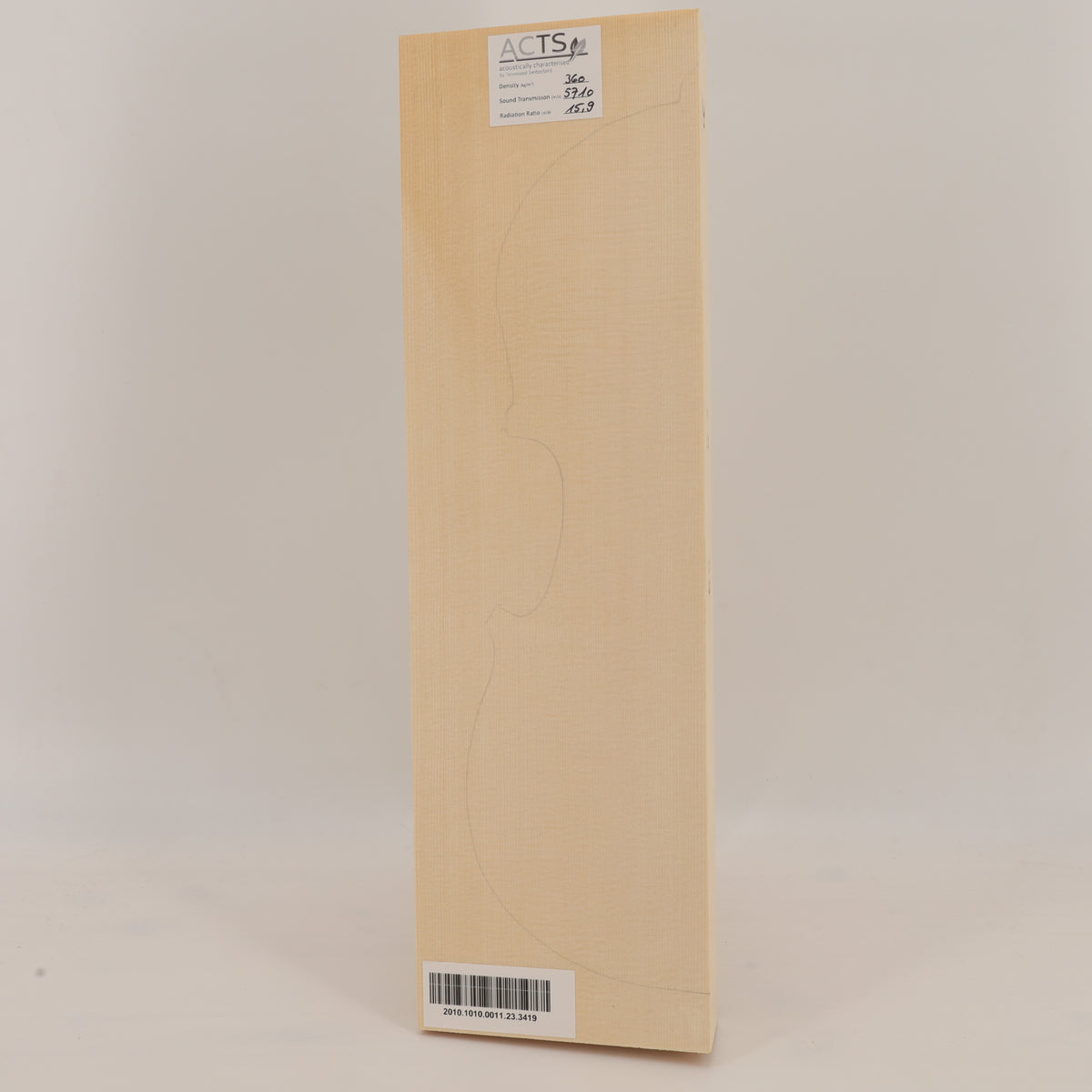 ACTS Spruce Top for Violin MA (no. 3419)