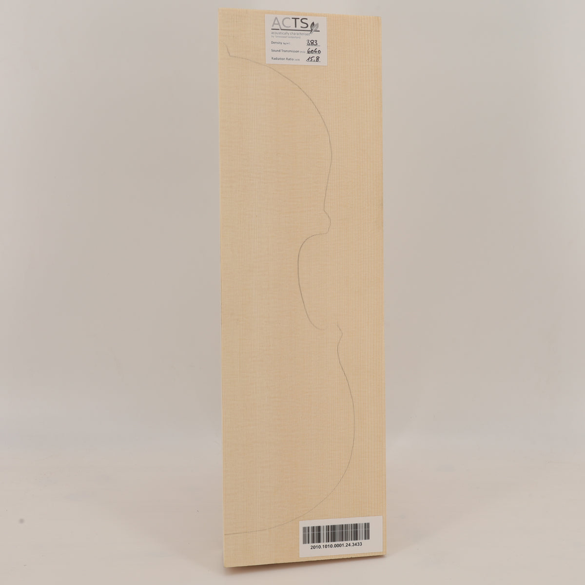 ACTS Spruce Top for Violin MA (no. 3433)