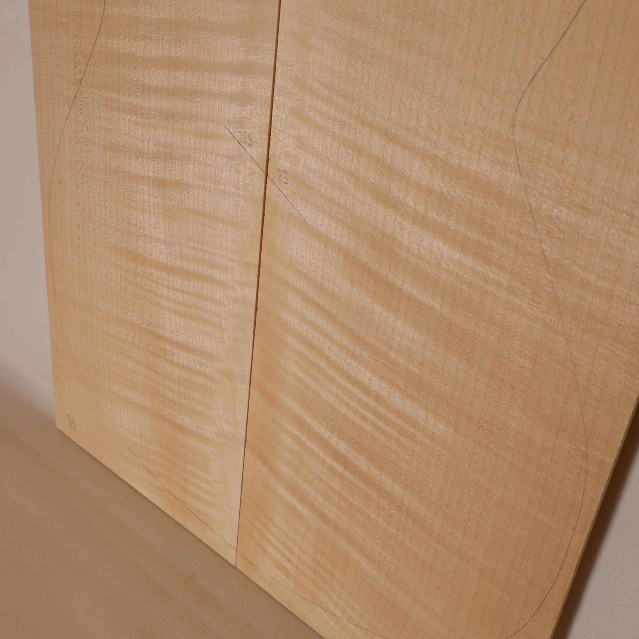 Maple Set (Back/Sides) for Classical Guitar AA (no. 39)