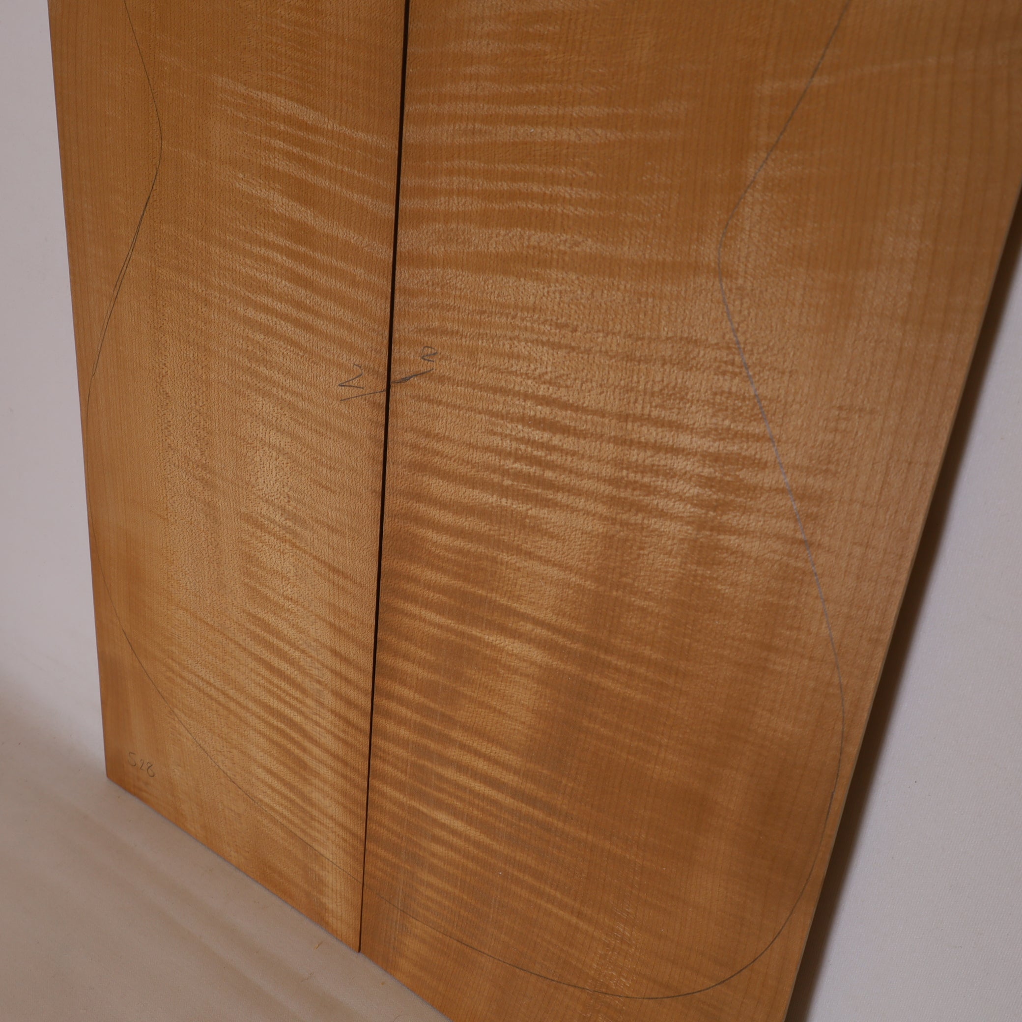 Thermo Maple Set (Back/Sides) for Classical Guitar II (no. 528)