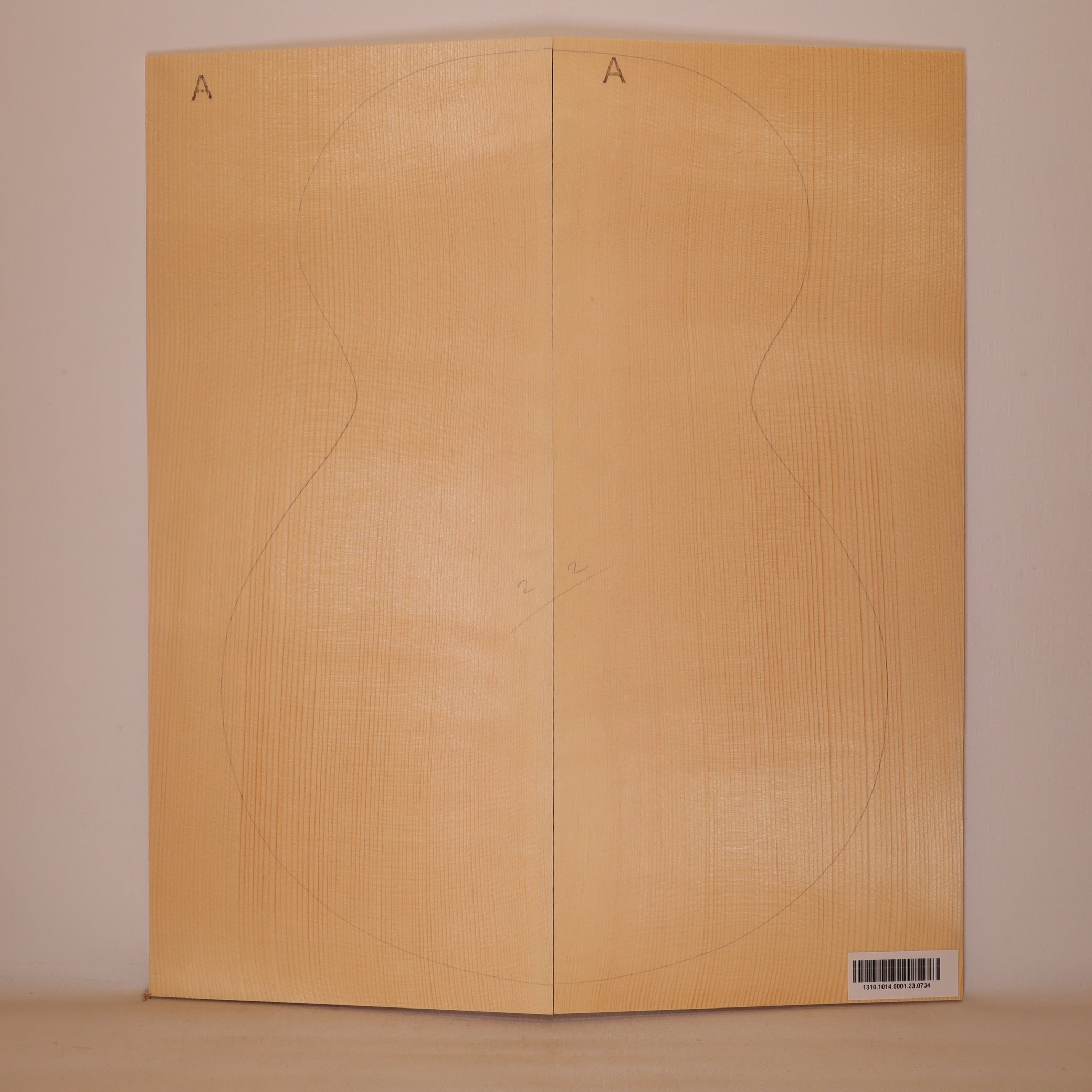 Spruce Top for Archtop Guitar A (no. 734)
