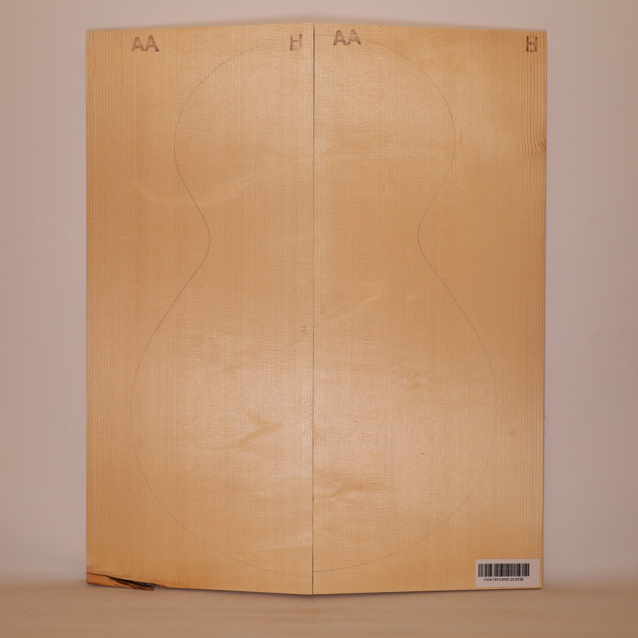 Fichtendecke für Archtop Gitarre AA (Nr. 725)