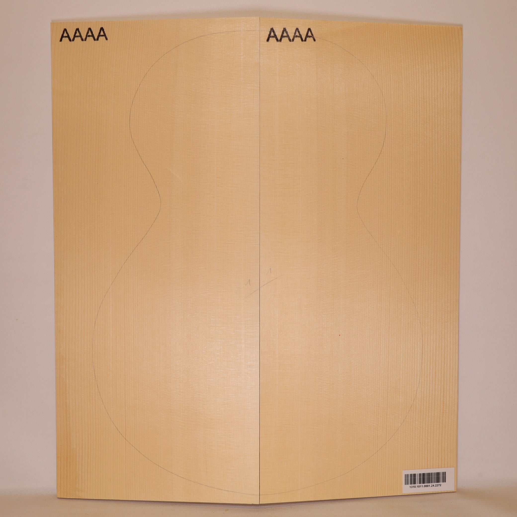 Spruce Top for Archtop Guitar AAAA (no. 2272)