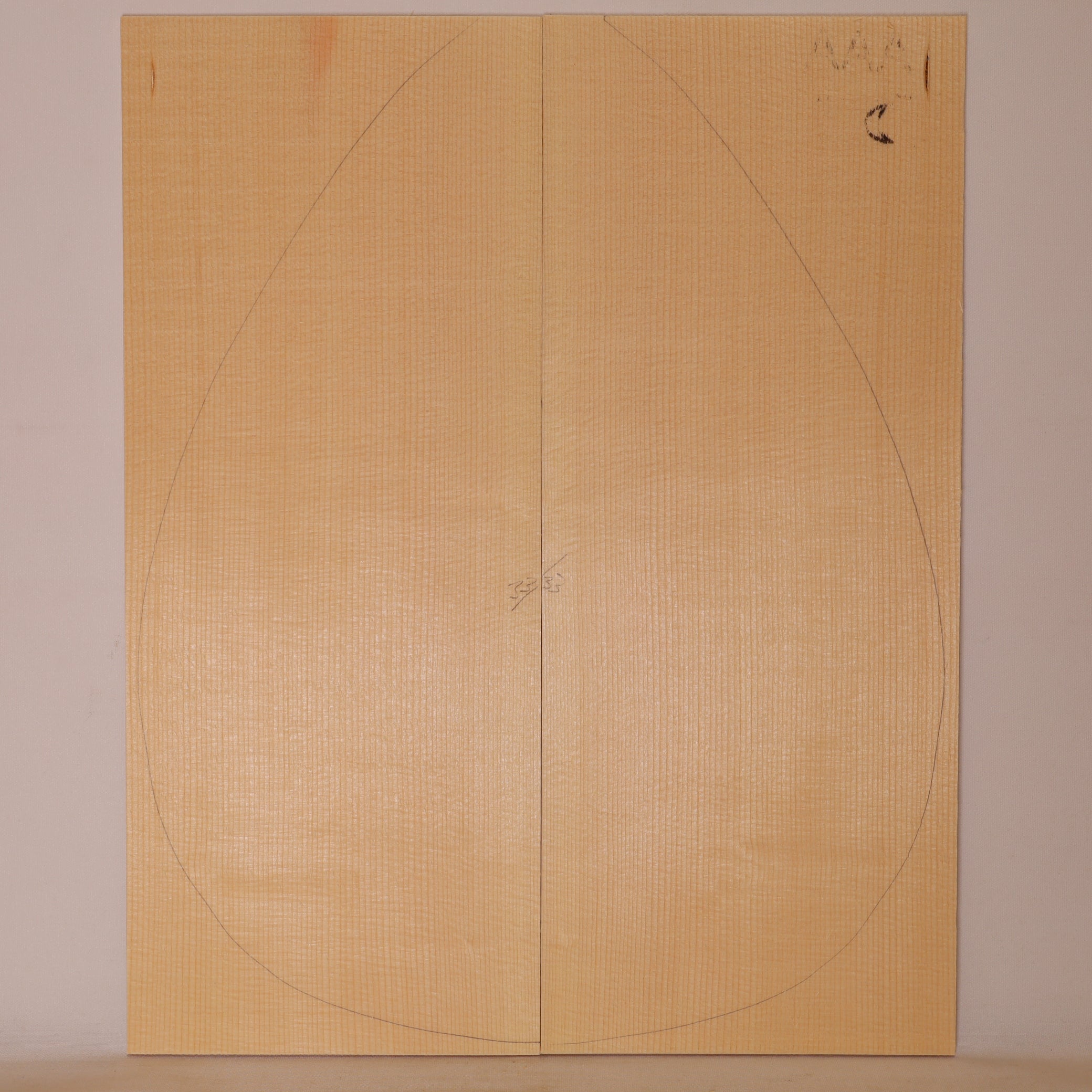 Spruce Top for Bouzouki AAA (no. 1402)