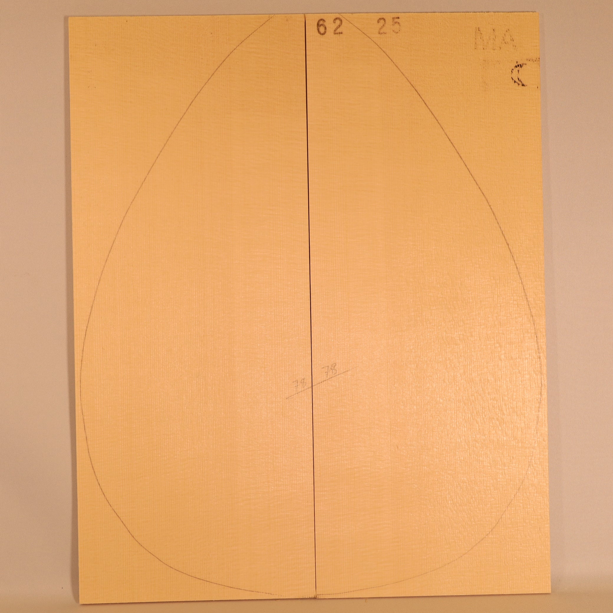 Spruce Top for Bouzouki MA (no. 2281)