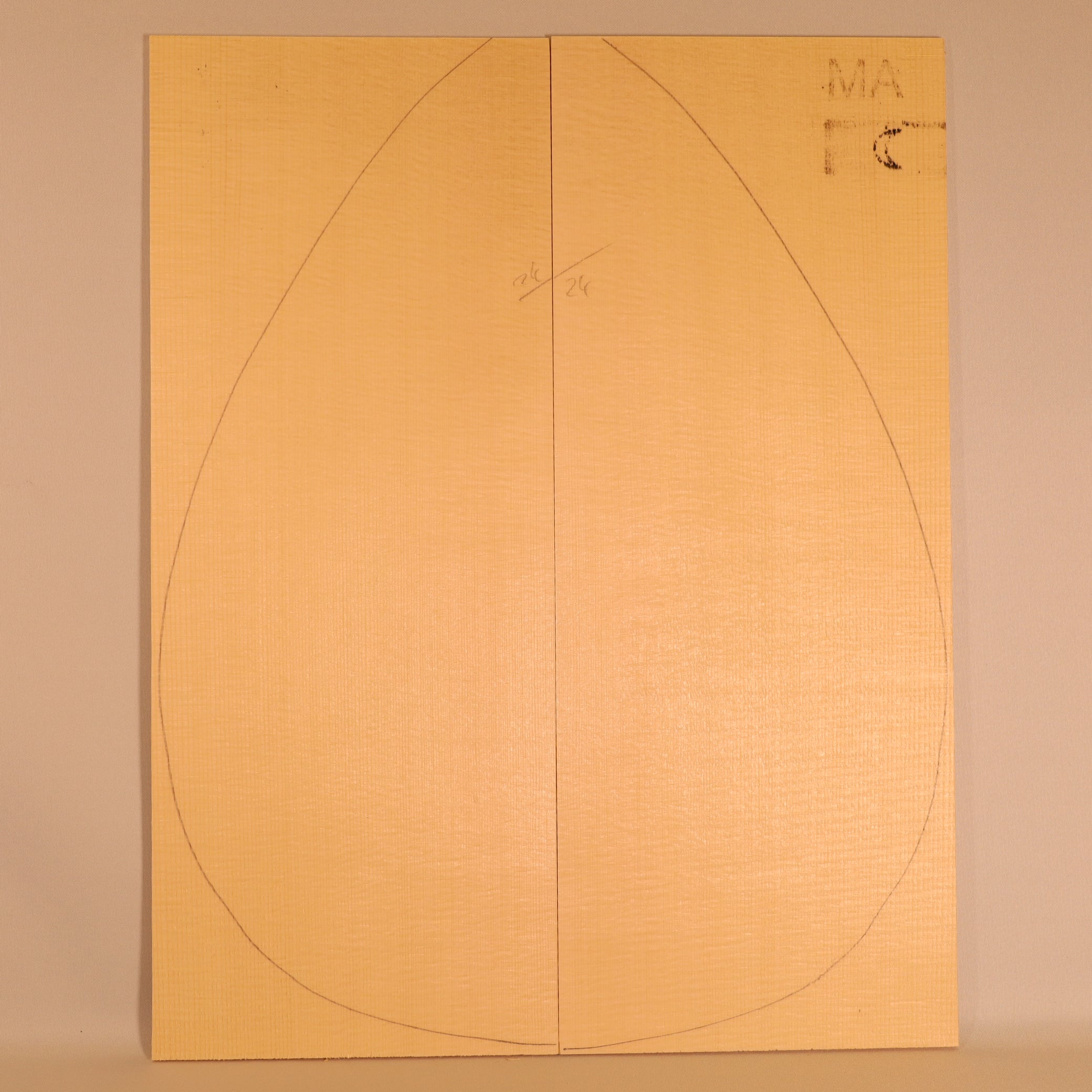 Spruce Top for Bouzouki MA (no. 2284)