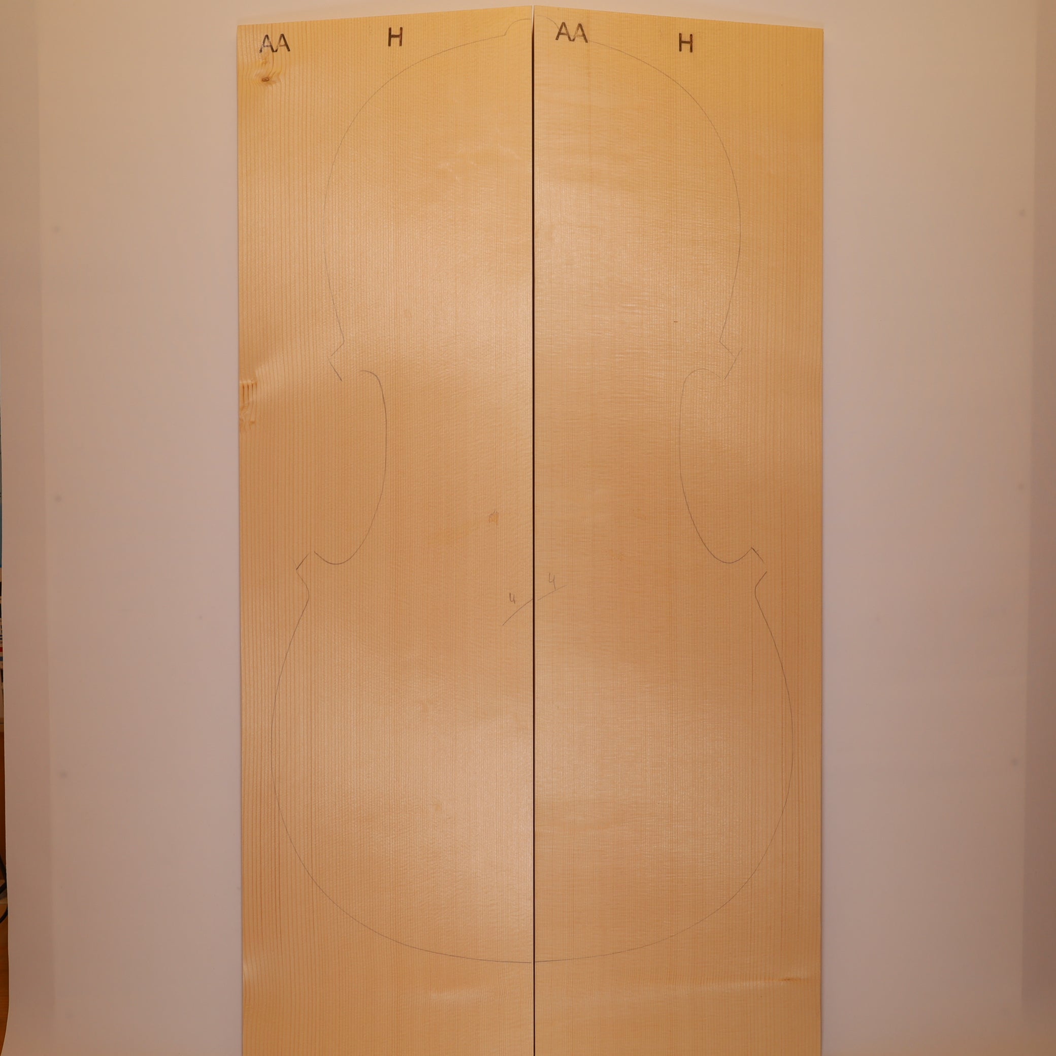 Spruce Top for Cello AA (no. 226)
