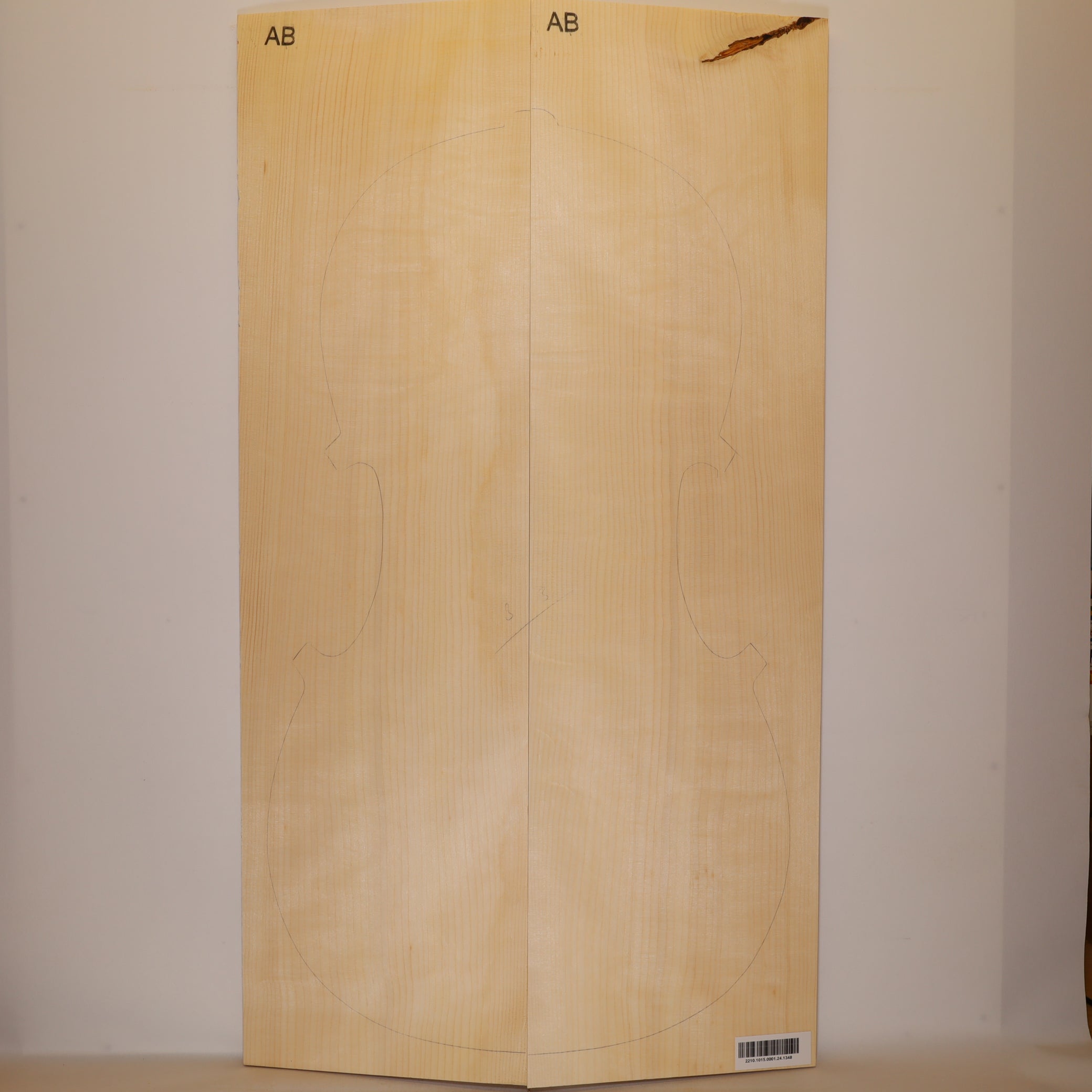 Spruce Top for Cello AB (no. 1348)