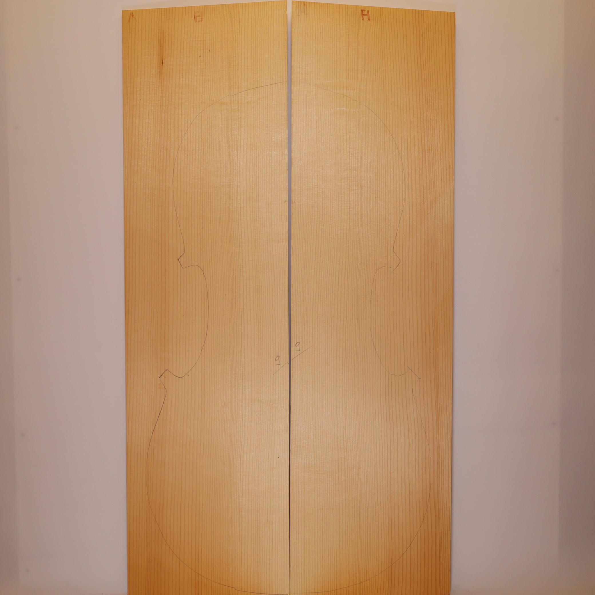 Spruce Top for Cello AB (no. 233)
