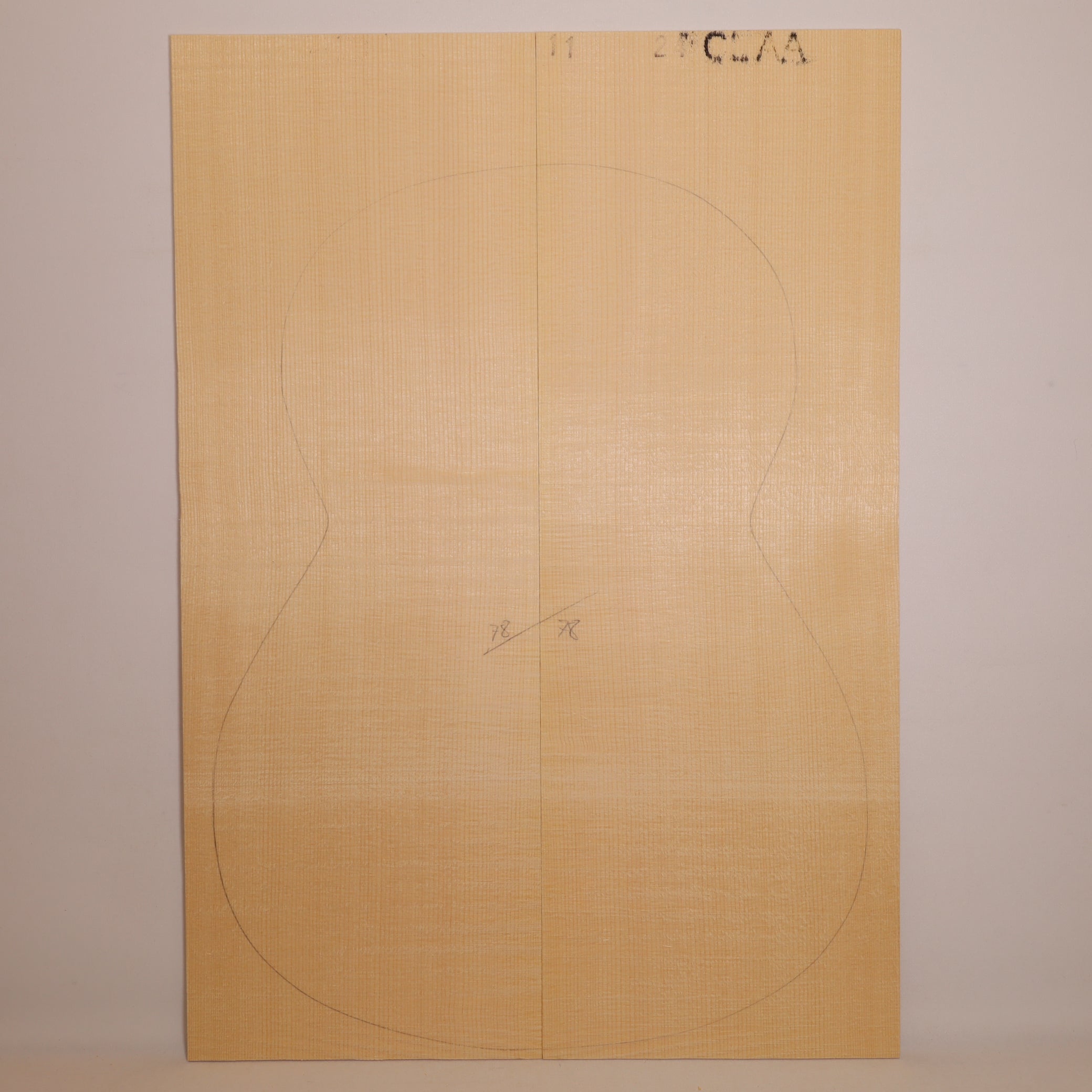 Spruce Top for Classical Guitar AA (no. 1708)