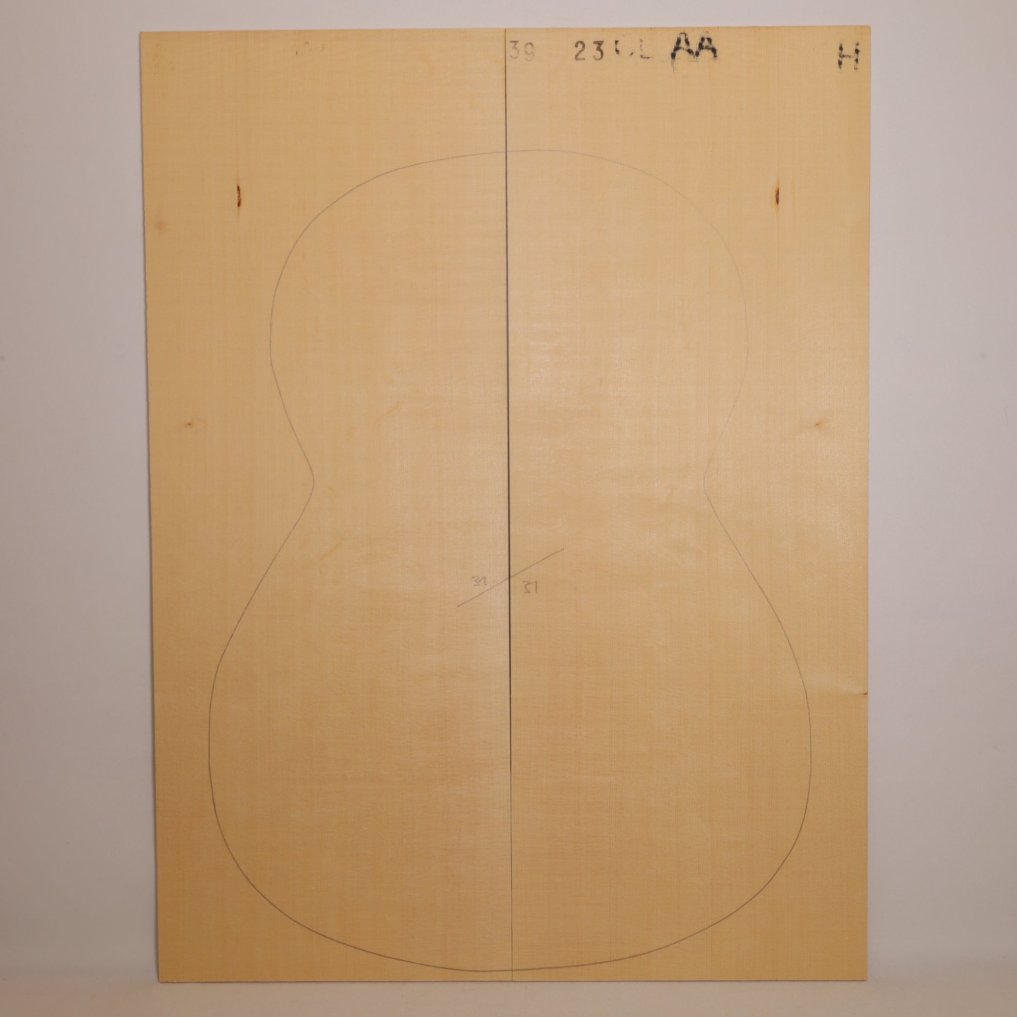 Spruce Top for Classical Guitar AA (no. 1724)