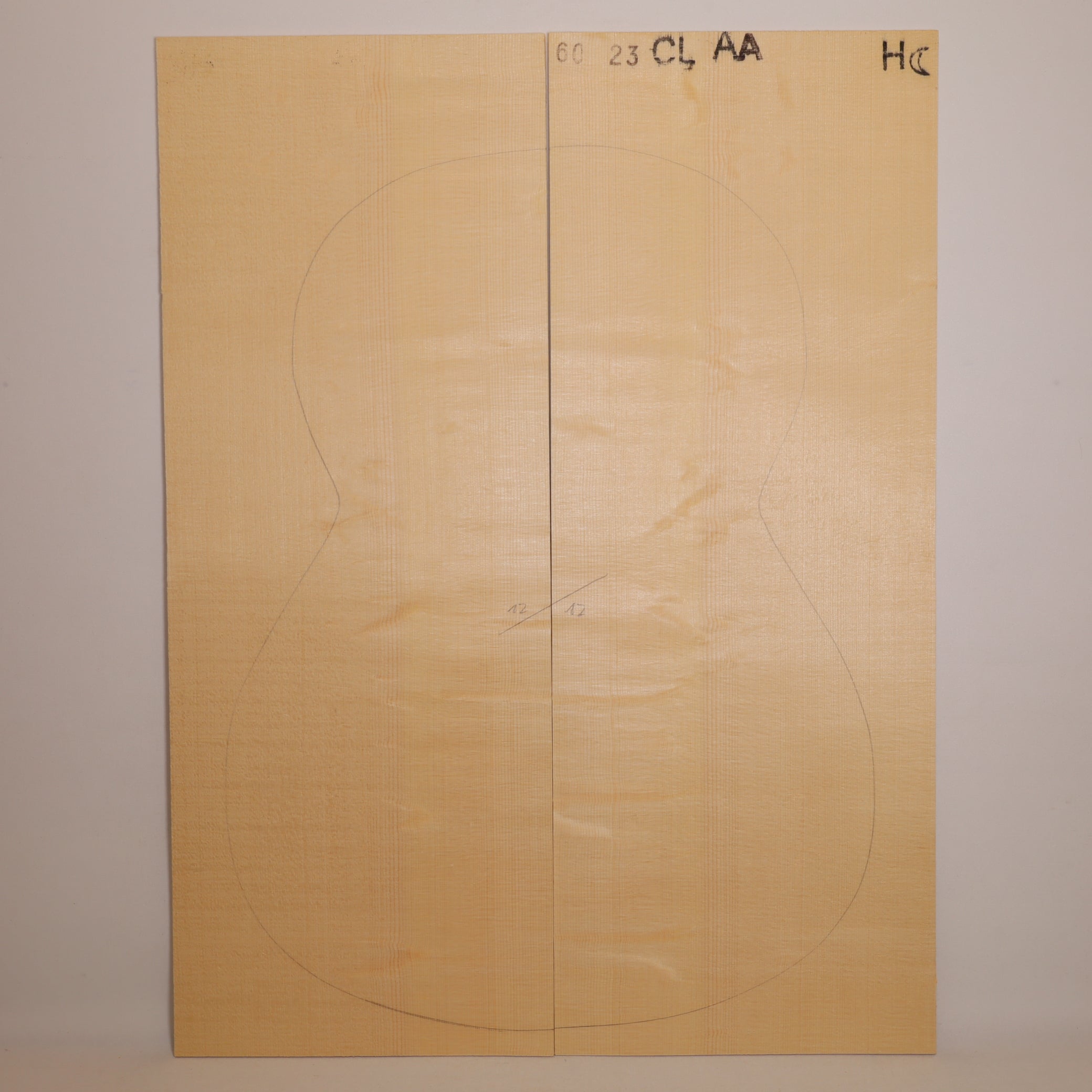 Spruce Top for Classical Guitar AA (no. 1731)