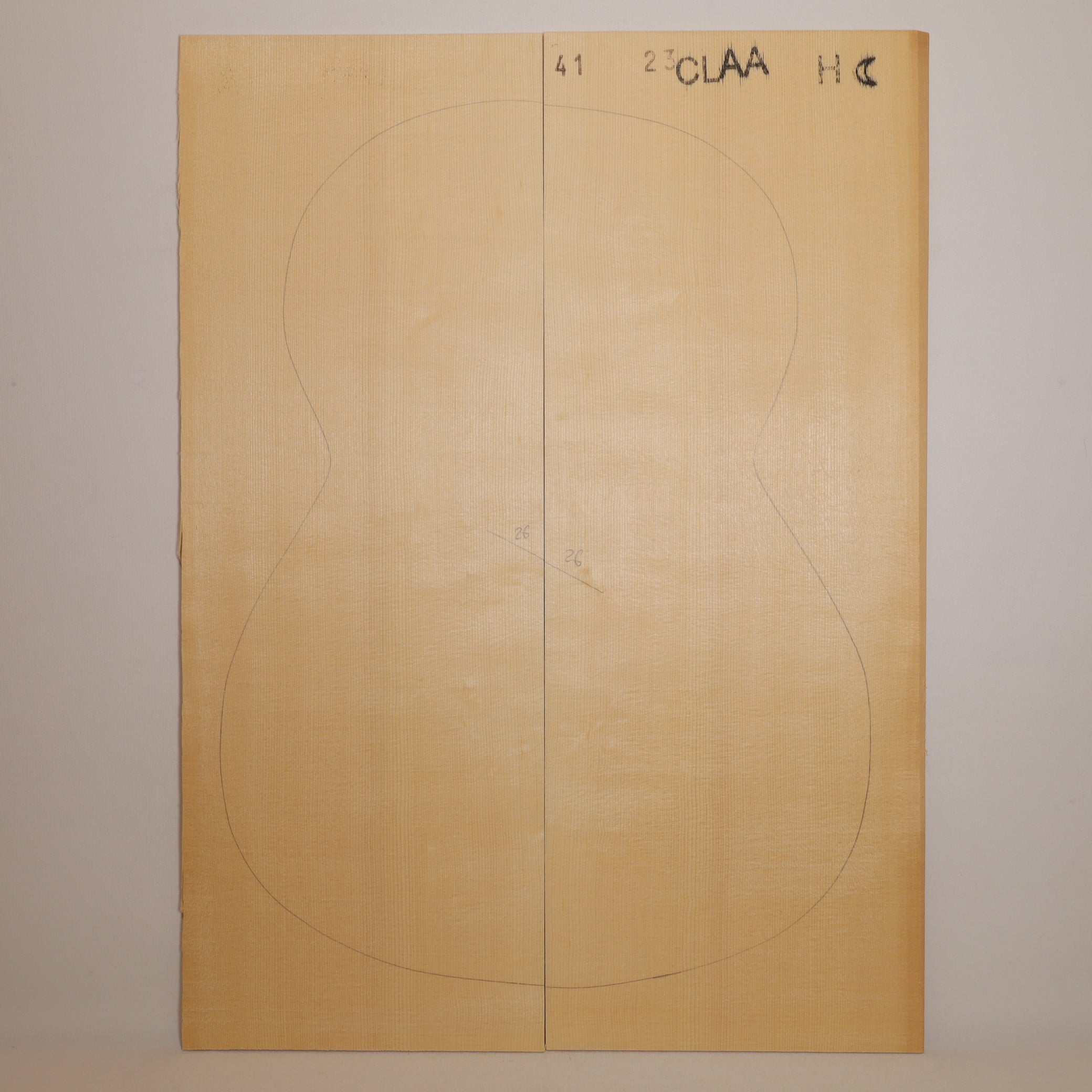 Spruce Top for Classical Guitar AA (no. 1737)