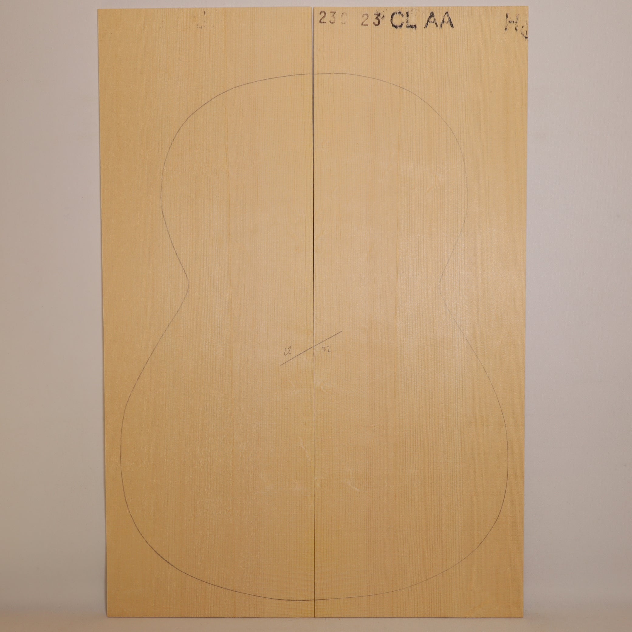 Spruce Top for Classical Guitar AA (no. 1757)