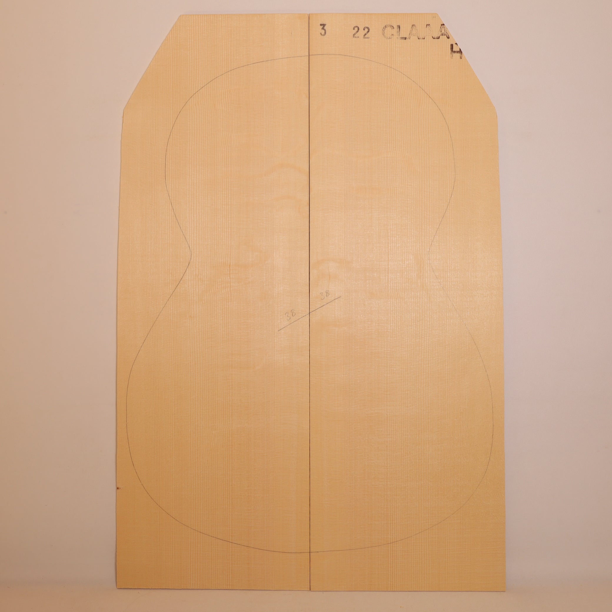 Spruce Top for Classical Guitar AAA (no. 1798)