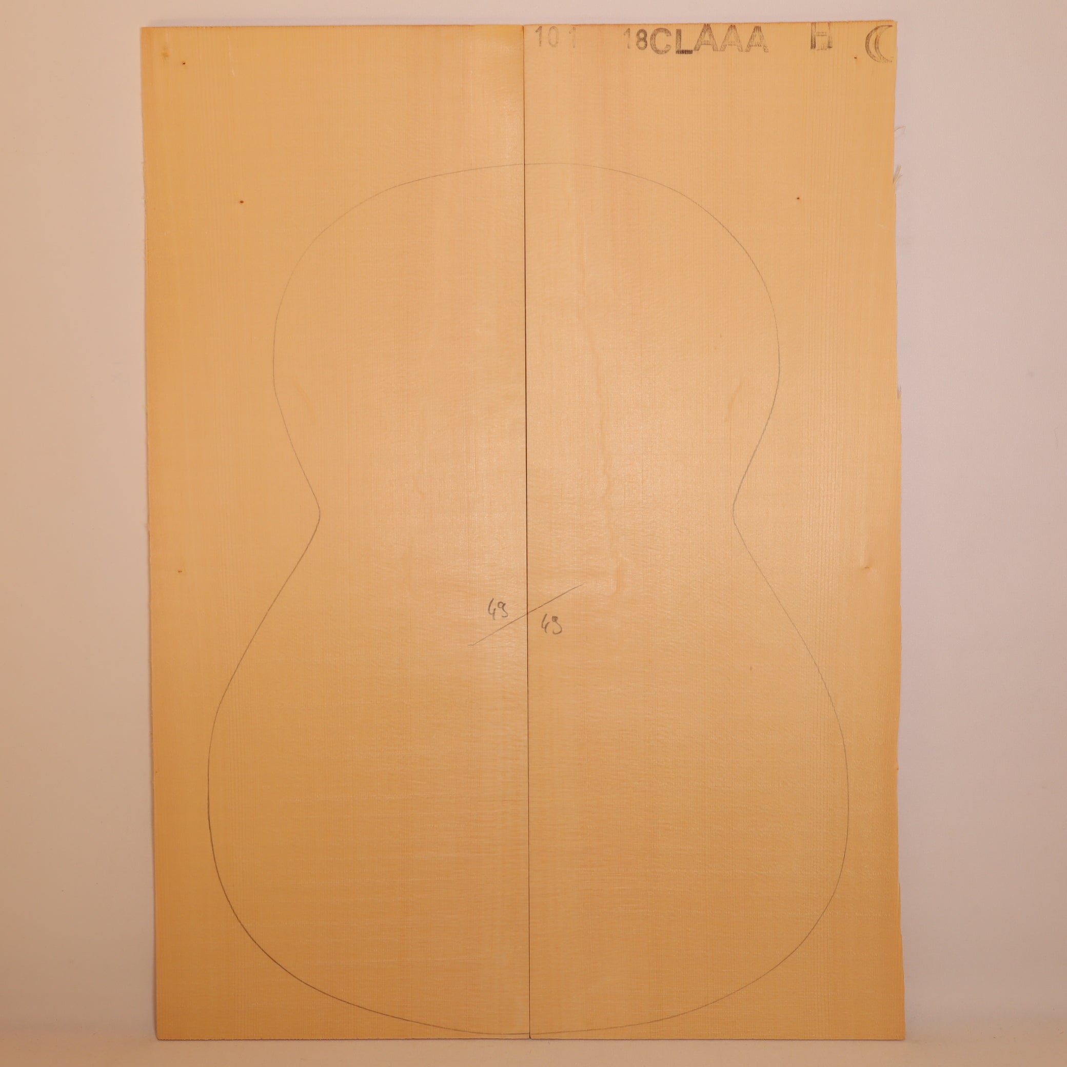 Spruce Top for Classical Guitar AAA (no. 1791)