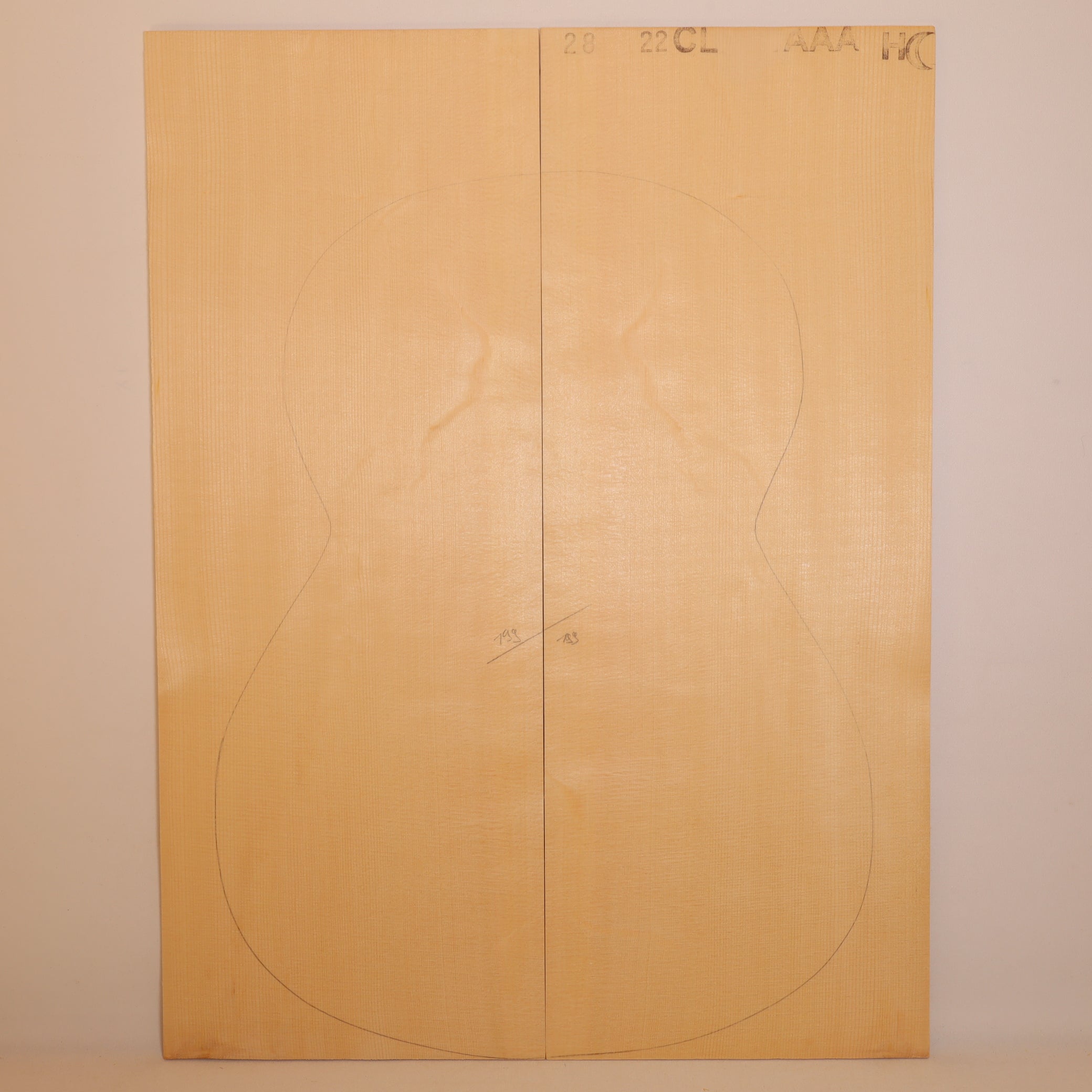 Spruce Top for Classical Guitar AAA (no. 1800)