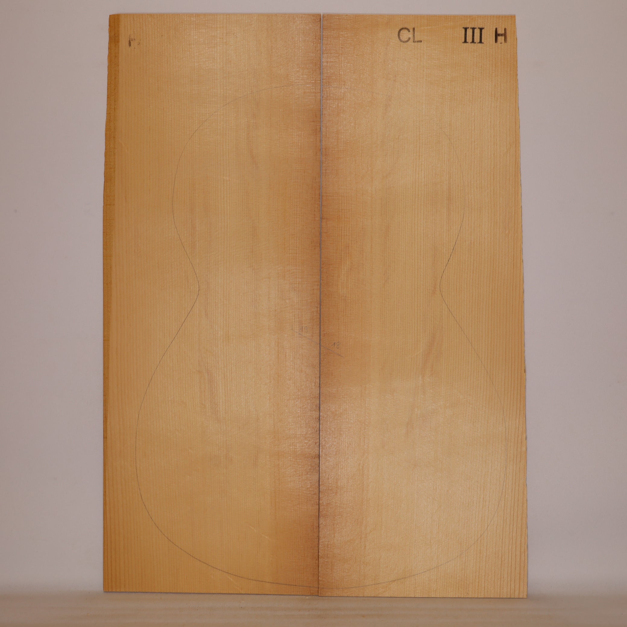 Thermo Spruce Top for Classical Guitar III (no. 952)
