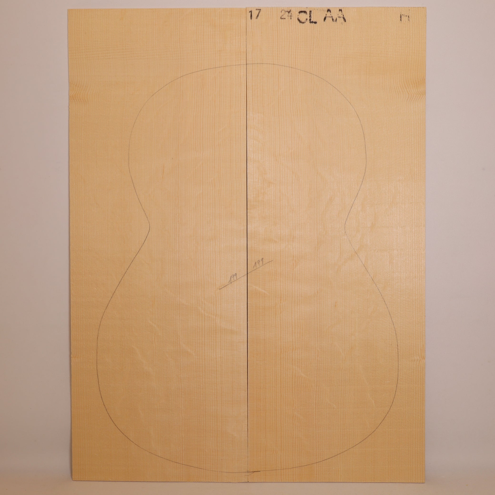 Spruce Top for Classical Guitar AA (no. 1744)