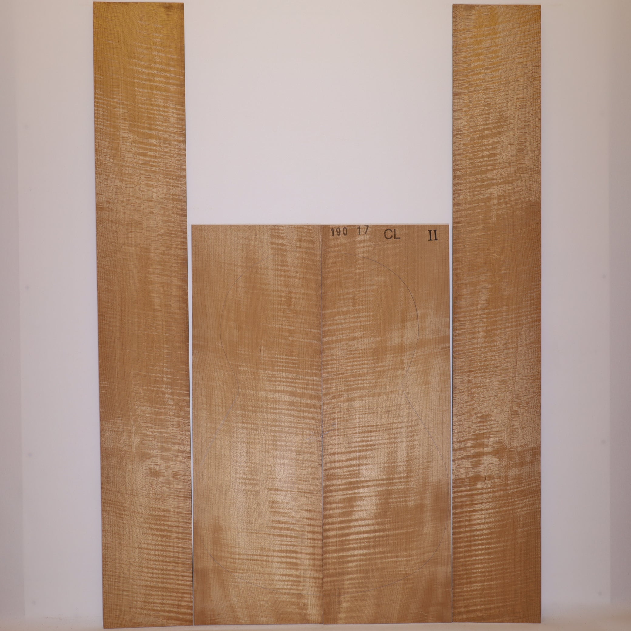 Thermo Maple Set (Back/Sides) for Classical Guitar II (no. 528)