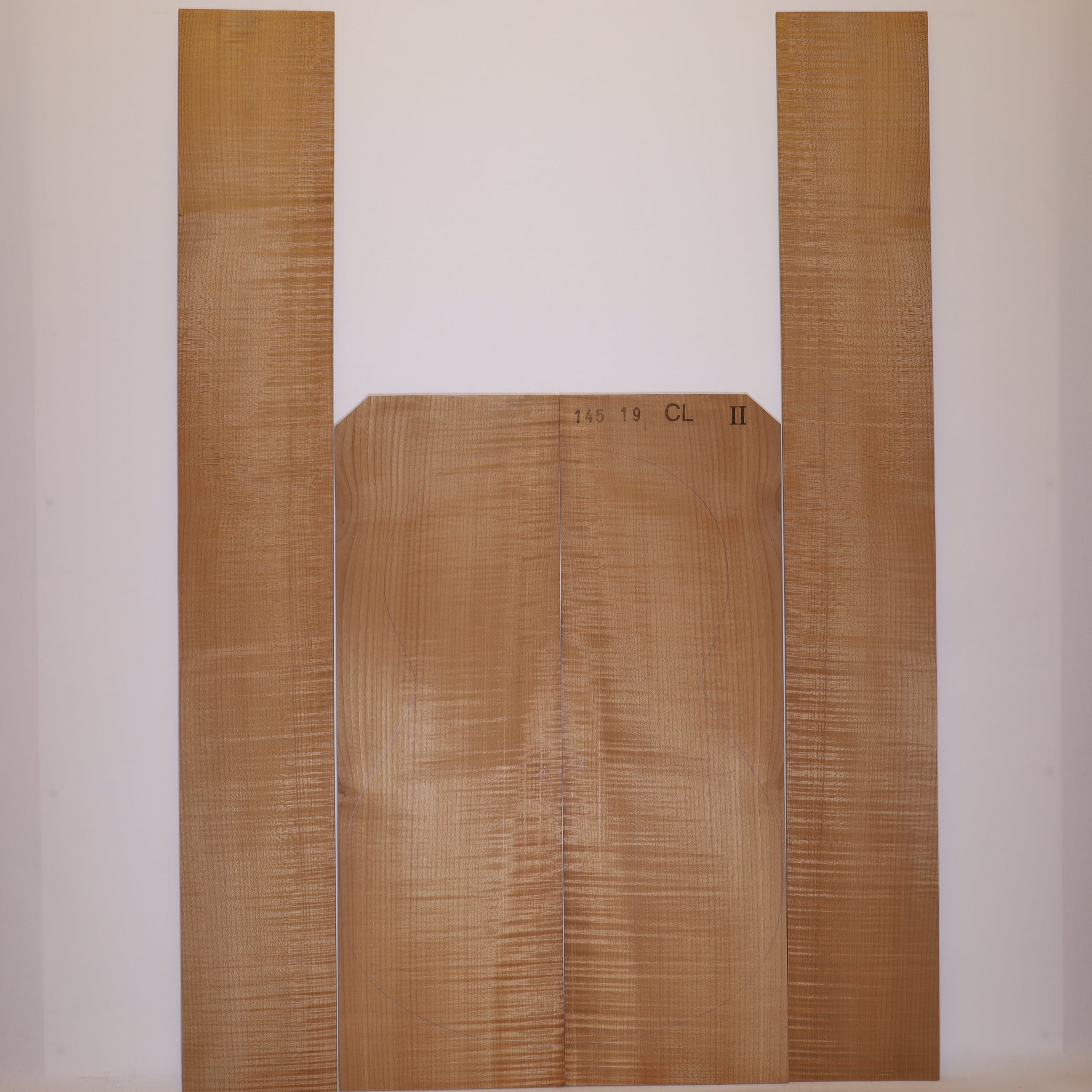 Thermo Maple Set (Back/Sides) for Classical Guitar II (no. 515)