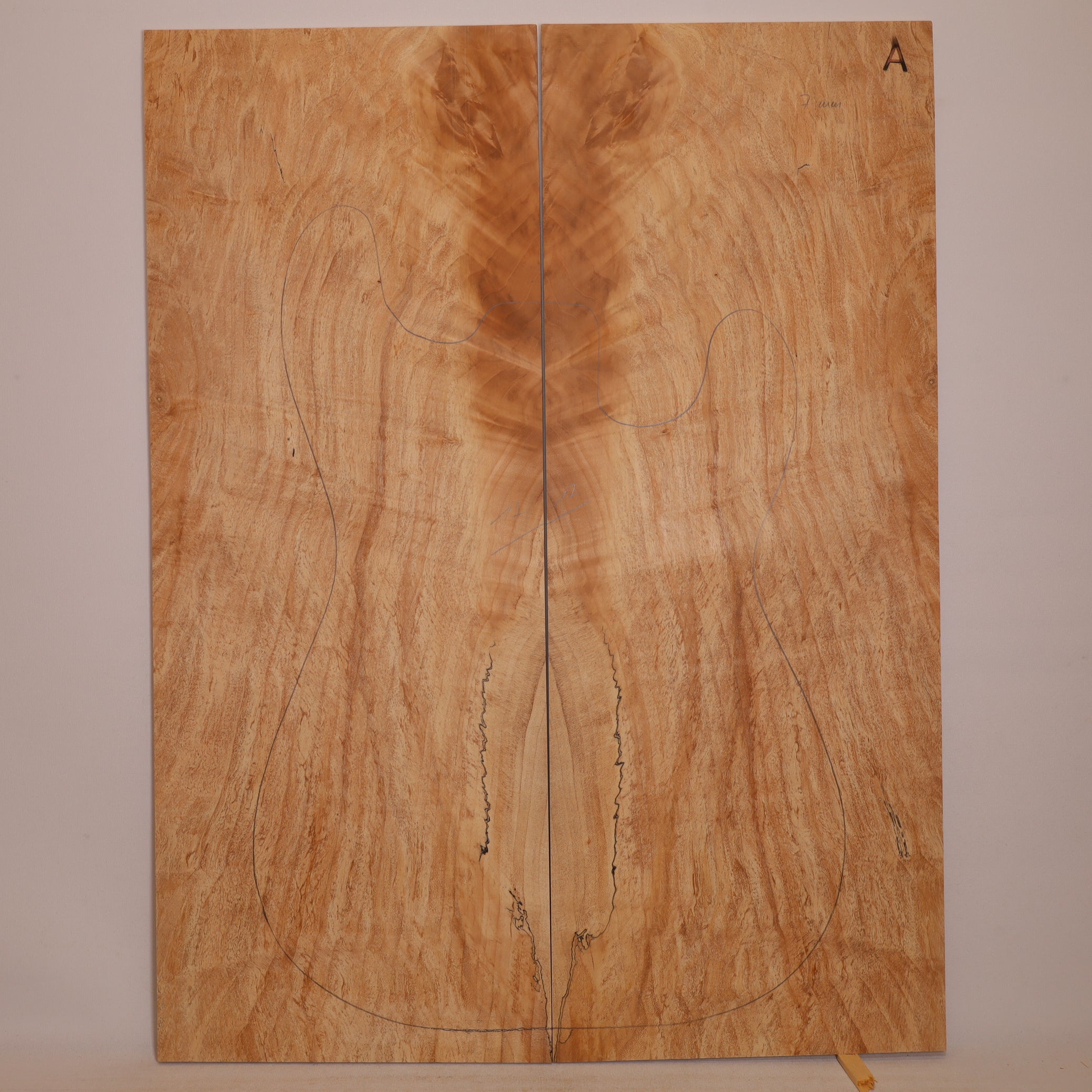 Maple Drop Top 2-piece for Electric Guitar A (no. 802)