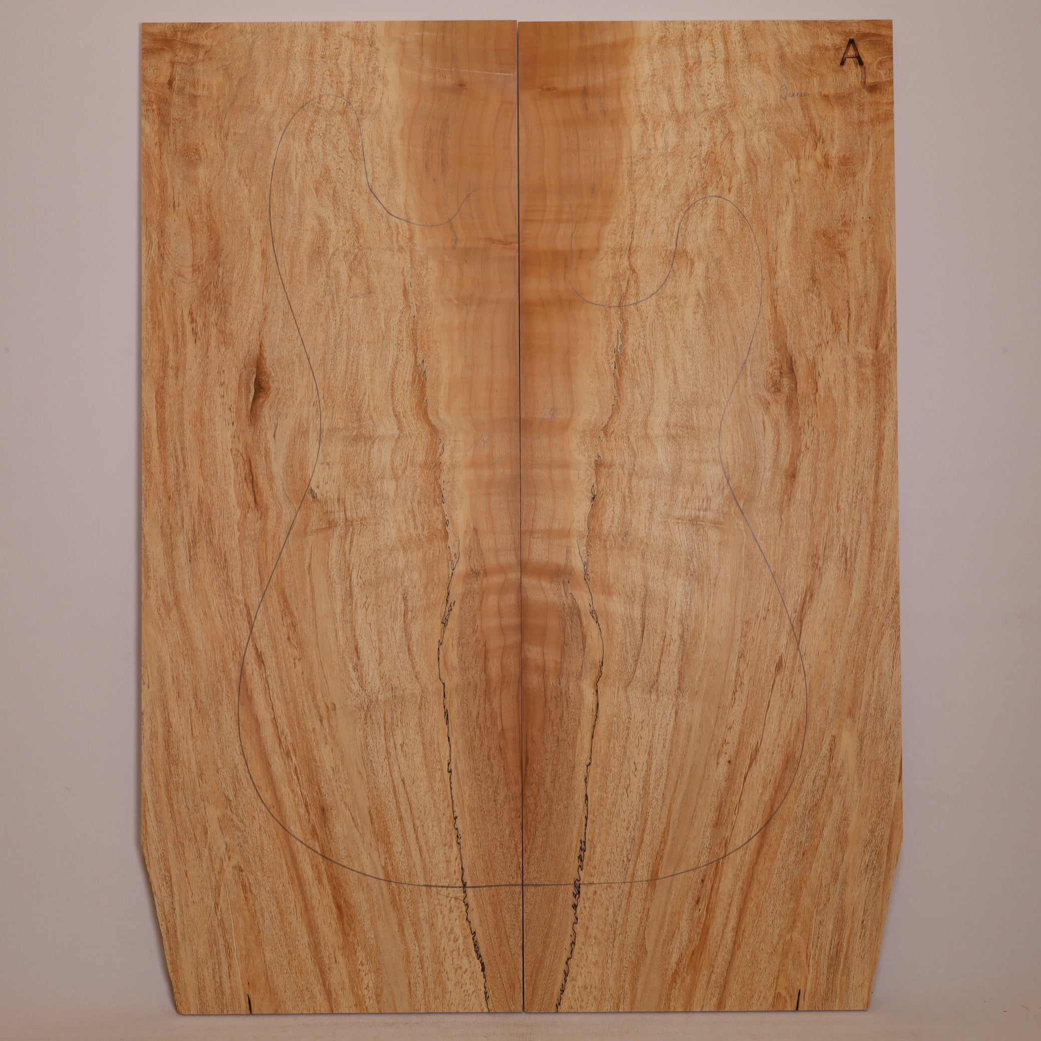 Maple Drop Top 2-piece for Electric Guitar A (no. 803)