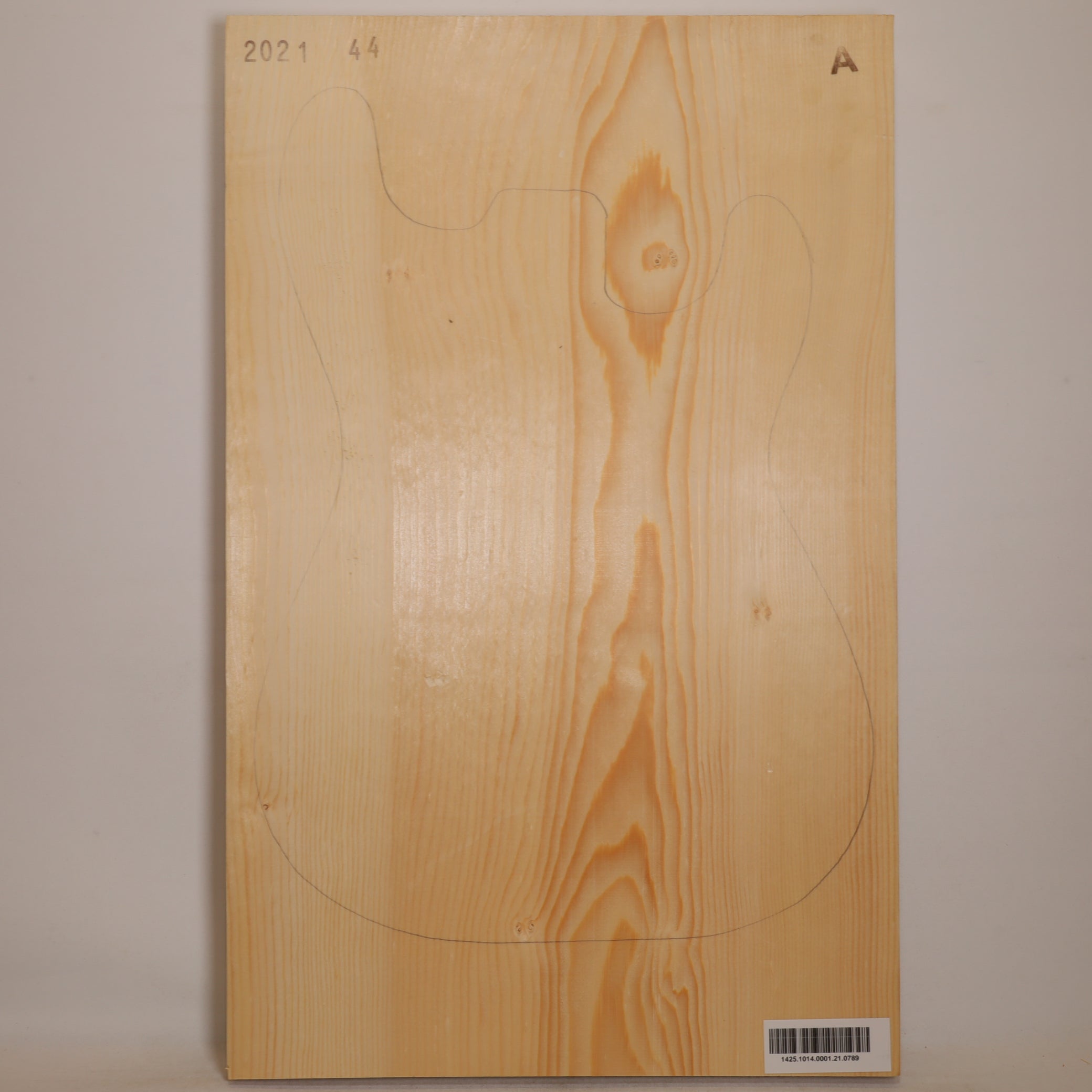 Spruce Body 1-piece for Electric Guitar A (no. 789)