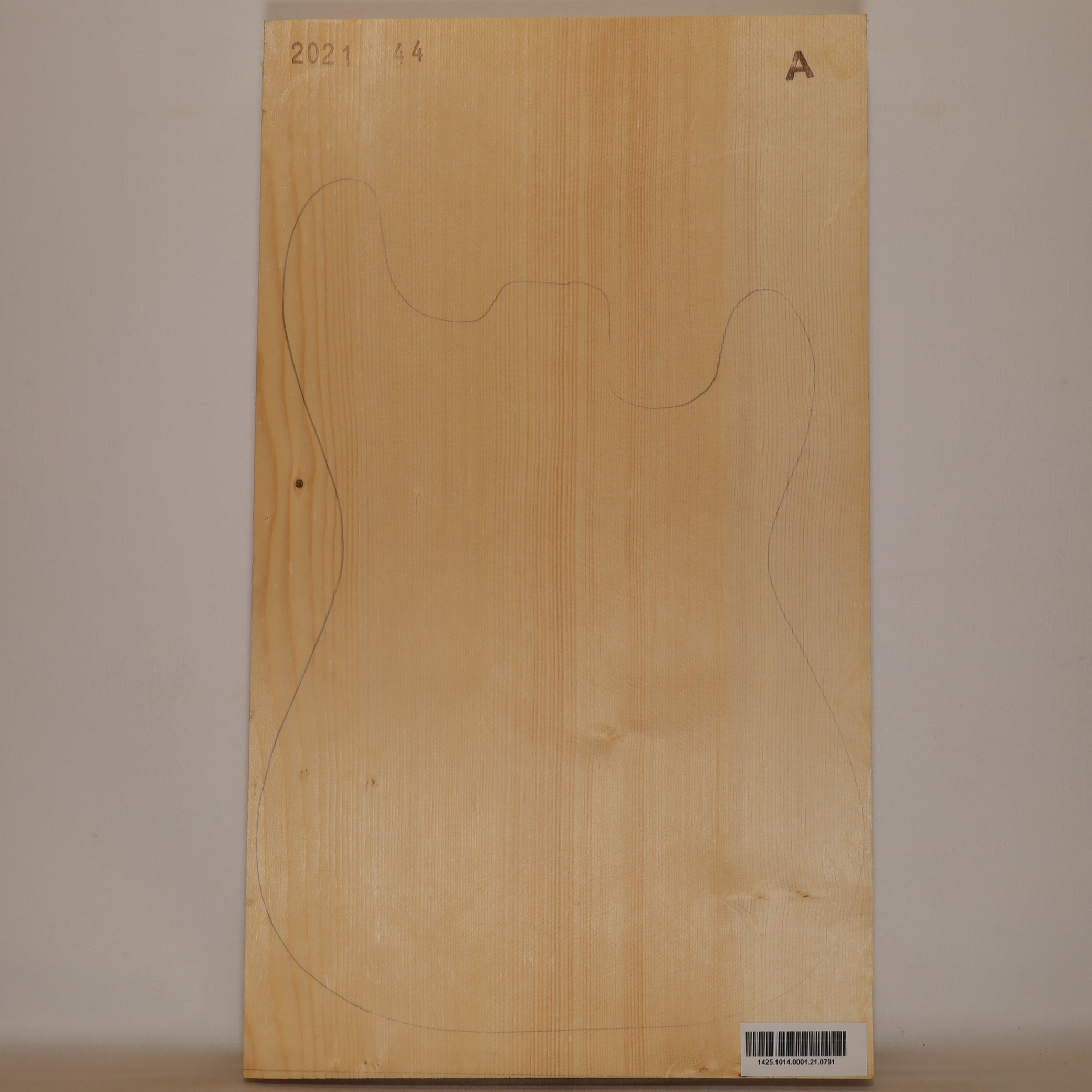 Spruce Body 1-piece for Electric Guitar A (no. 791)