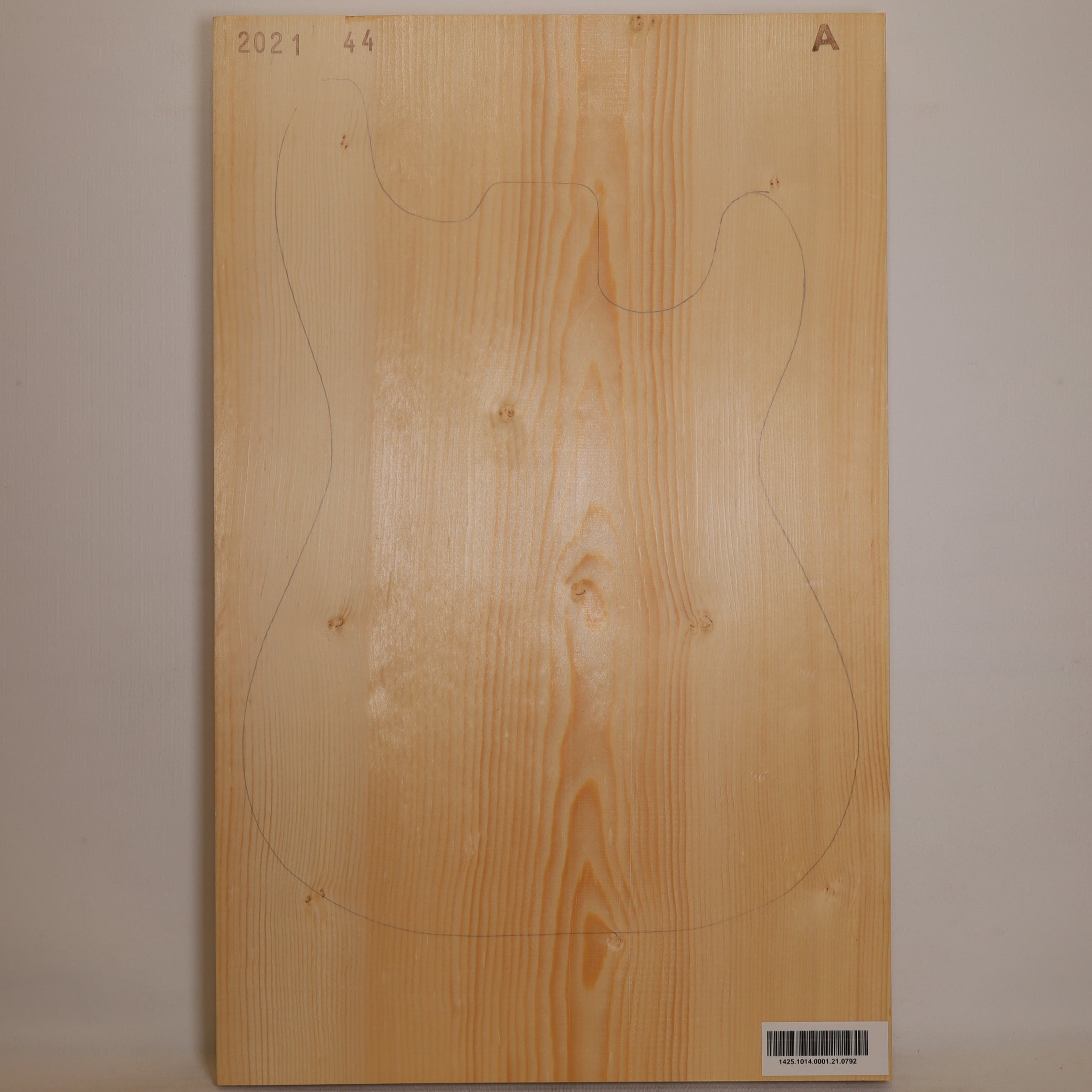 Spruce Body 1-piece for Electric Guitar A (no. 792)