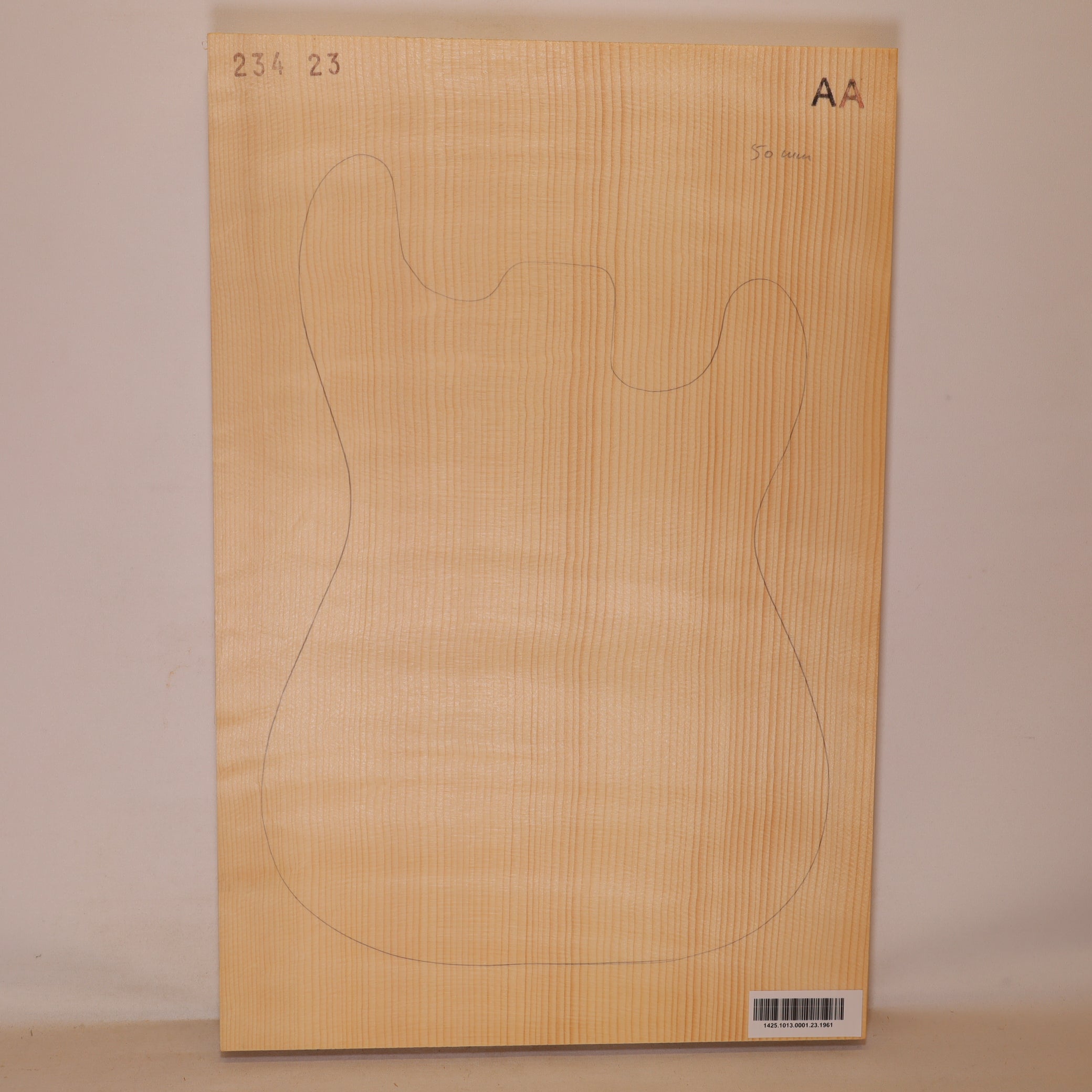 Spruce Body 1-piece for Electric Guitar AA (no. 1961)