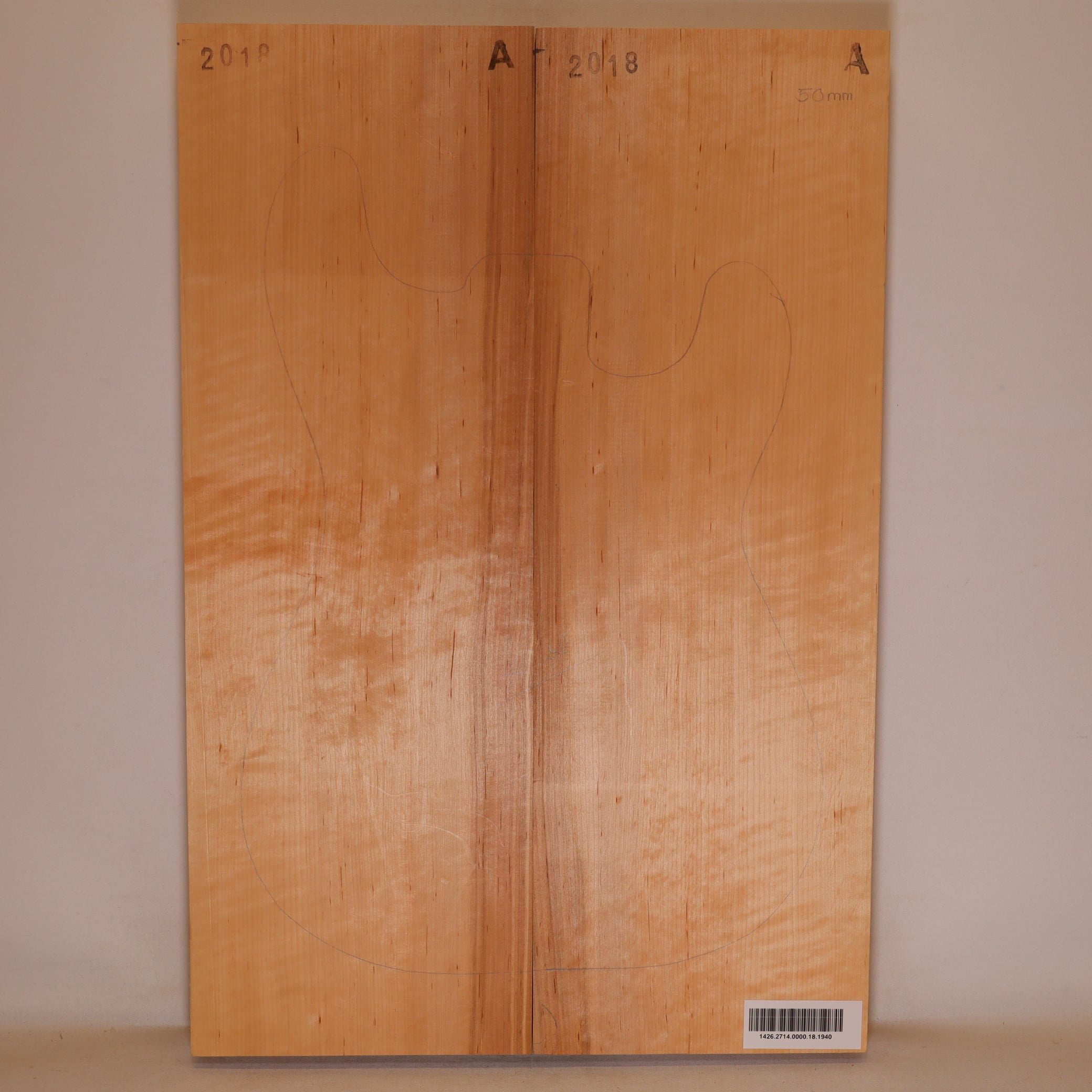 Alder Body 2-piece for Electric Guitar A (no. 1940)