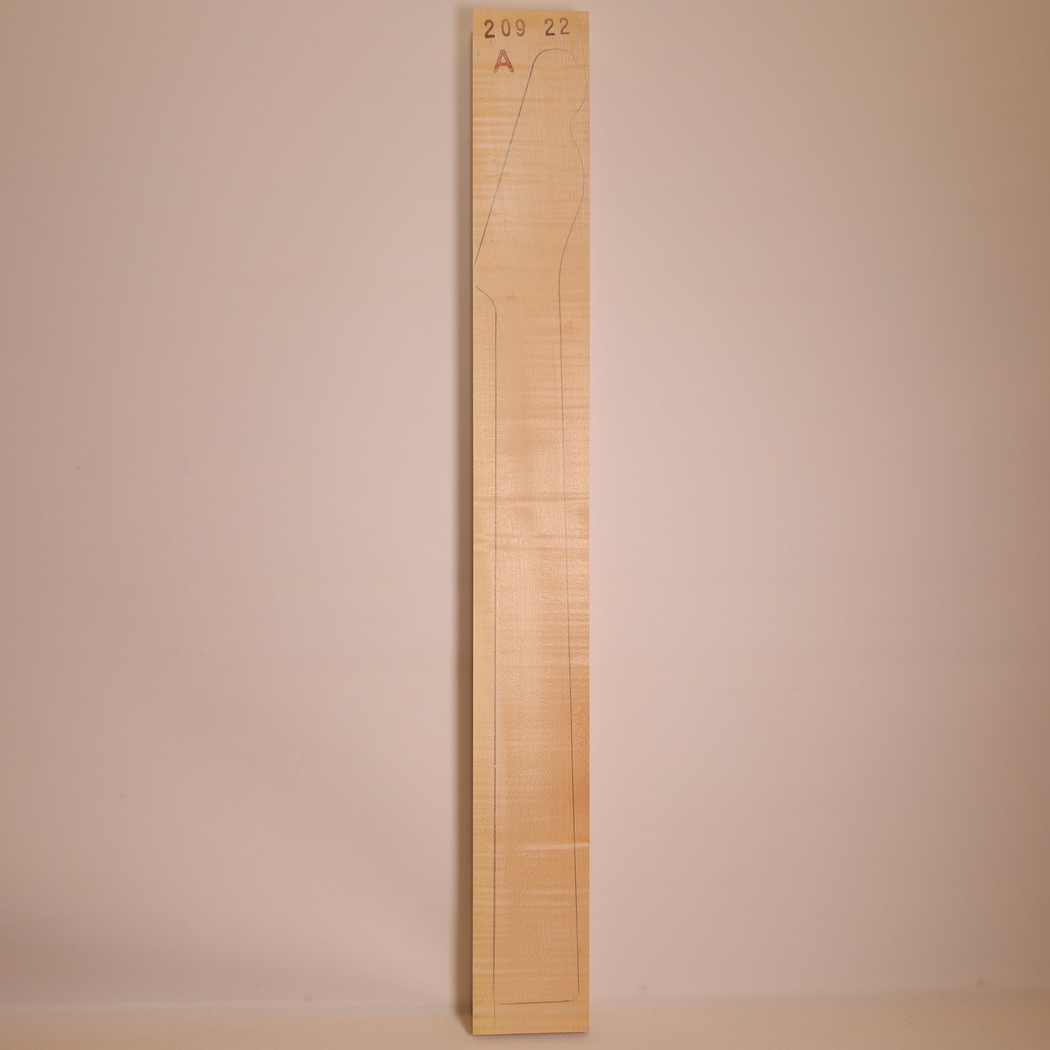 Maple Neck 700x80x27 mm A (no. 163)