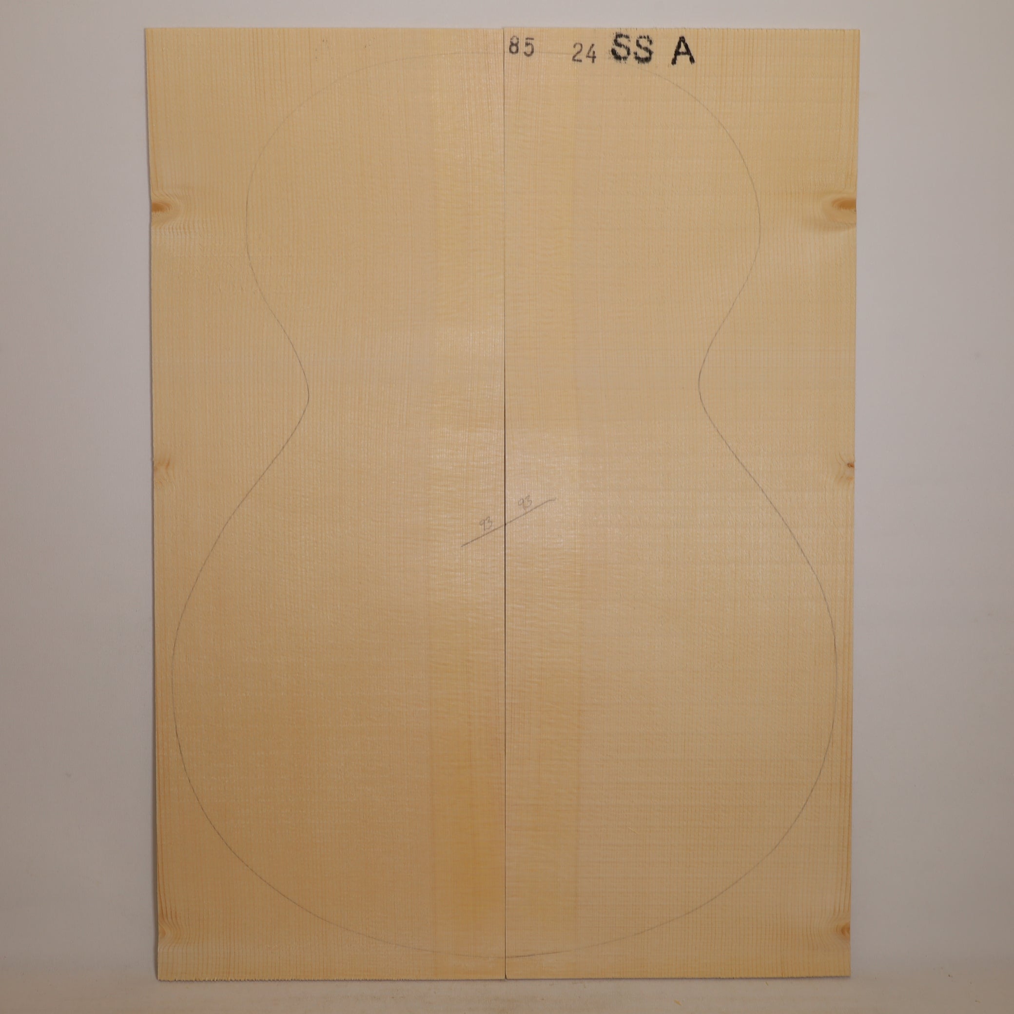 BUNDLE 5x Spruce Tops for Steel String Guitar A (no. 842)