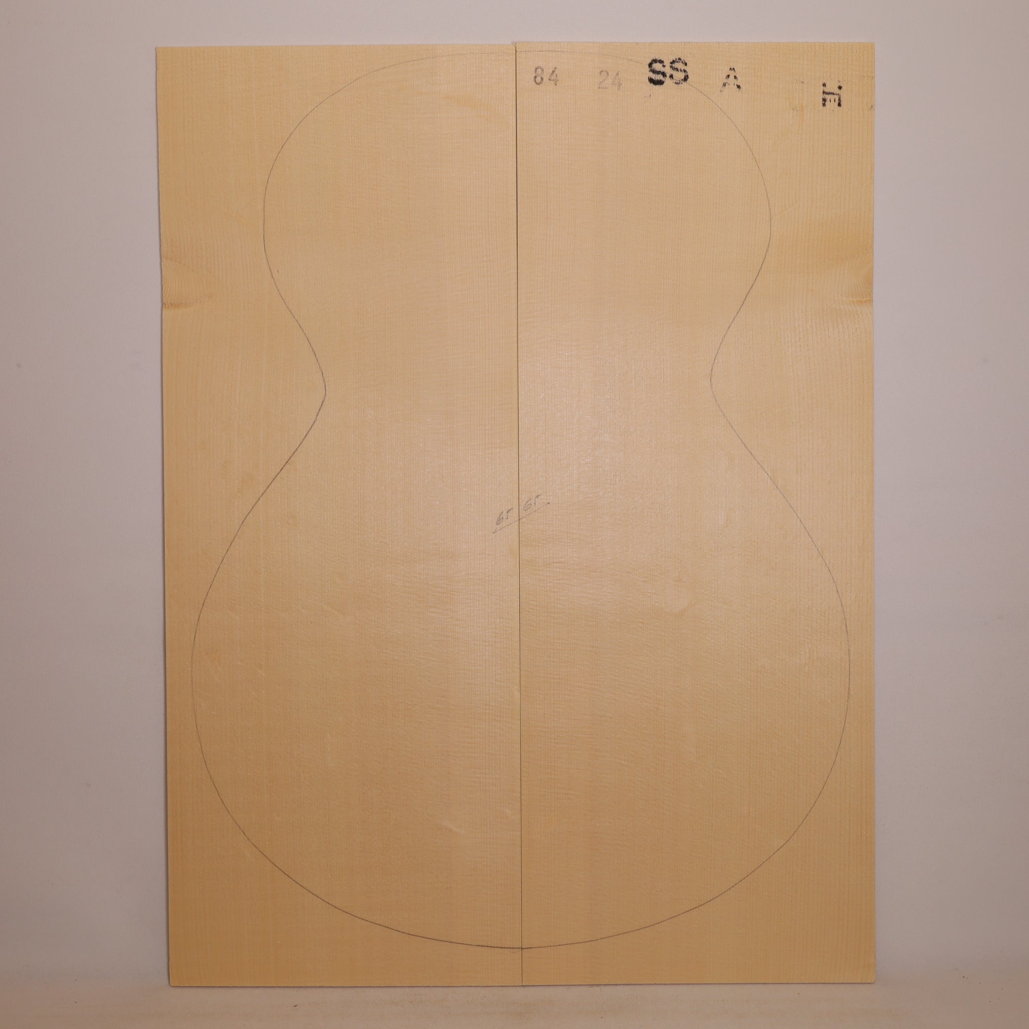BUNDLE 5x Spruce Tops for Steel String Guitar A (no. 840)